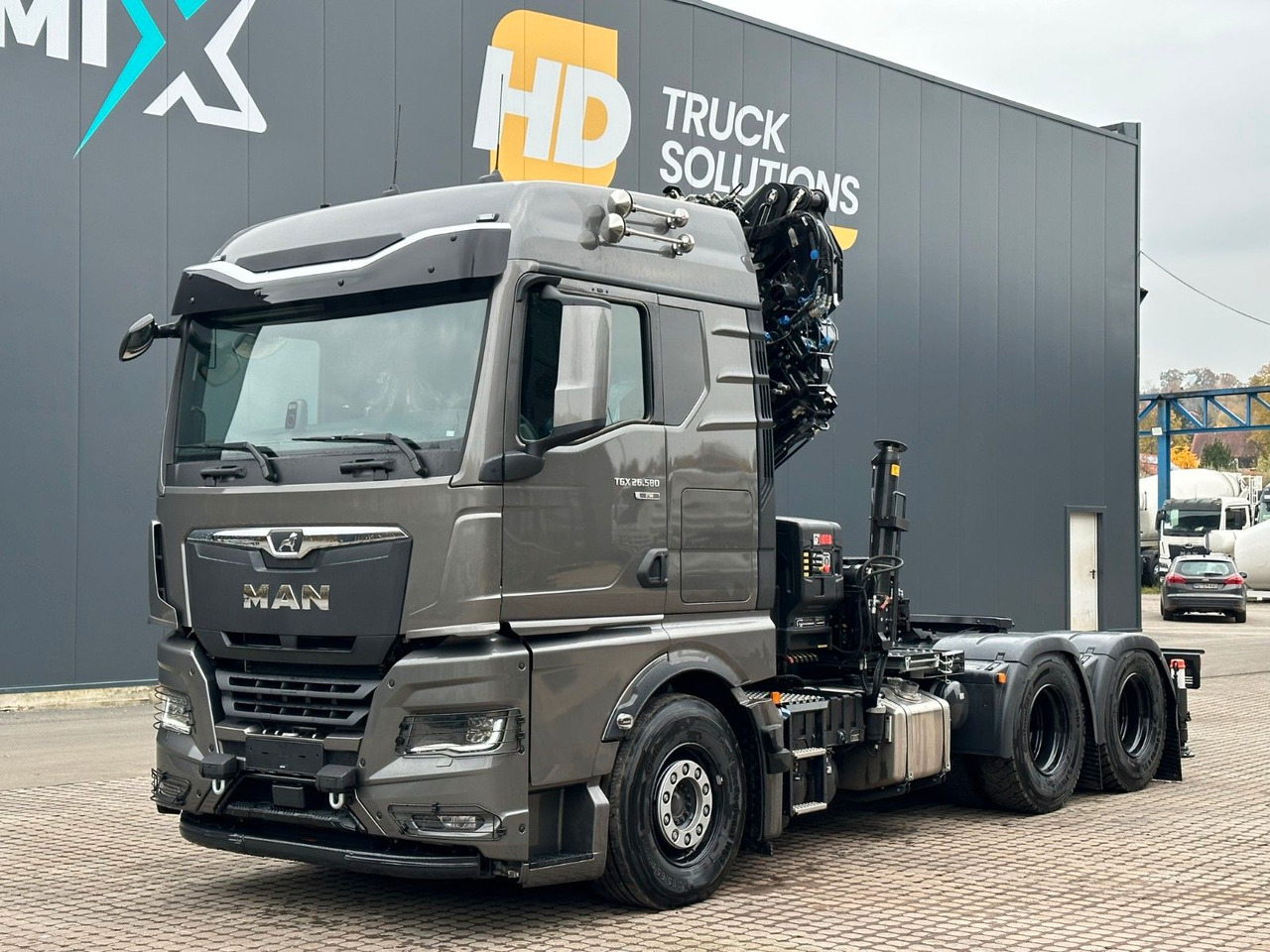 MAN TGX 26.580 6x4 Kran Hiab 302-6 + Jib-4 - Sunkvežimis su kranu: foto 3 MAN TGX 26.580 6x4 Kran Hiab 302-6 + Jib-4 - Sunkvežimis su kranu: foto 3