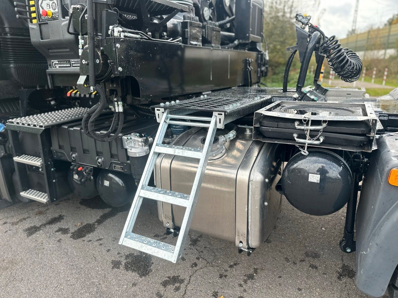 Vilkikas MAN TGX 26.580 6x4 Kran Hiab 302-6 + Jib-4: foto 21
