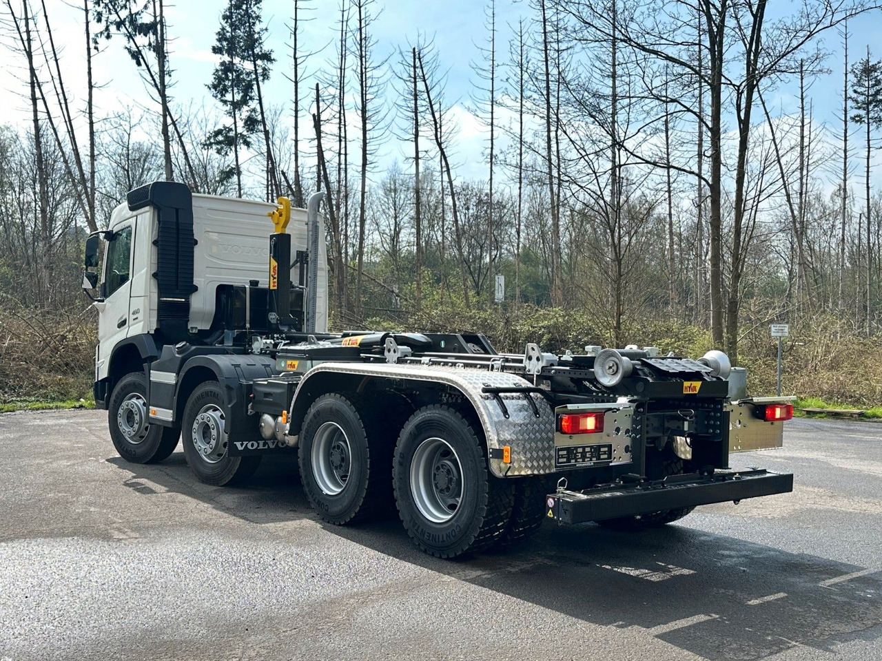 Volvo FMX 460 8x4 Hiab MultLift Abrollkipper Euro6e - Hook-lift sunkvežimis, Sunkvežimis su kranu: foto 4 Volvo FMX 460 8x4 Hiab MultLift Abrollkipper Euro6e - Hook-lift sunkvežimis, Sunkvežimis su kranu: foto 4