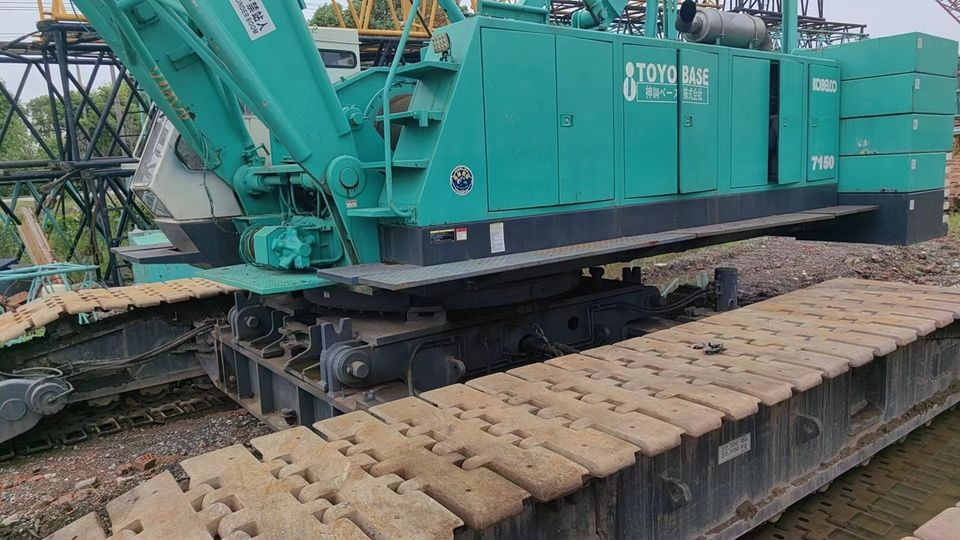 KOBELCO 150TON Crawler Crane for Containers Original Second Hand with Core Components on Sale! - Vikšrinis kranas: foto 4 KOBELCO 150TON Crawler Crane for Containers Original Second Hand with Core Components on Sale! - Vikšrinis kranas: foto 4