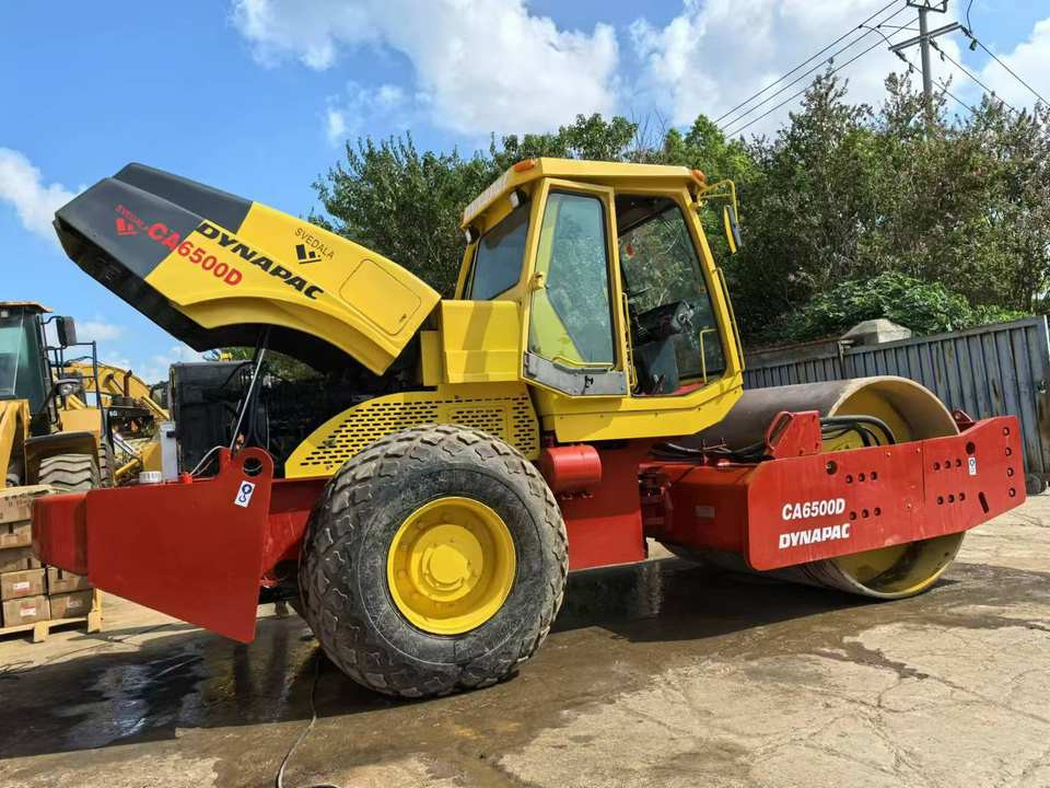 Used Original Road Roller DYNAPAC CA6500D Road Rollers High Quality Second Hand Construction Machinery - Kompaktorius: foto 3 Used Original Road Roller DYNAPAC CA6500D Road Rollers High Quality Second Hand Construction Machinery - Kompaktorius: foto 3