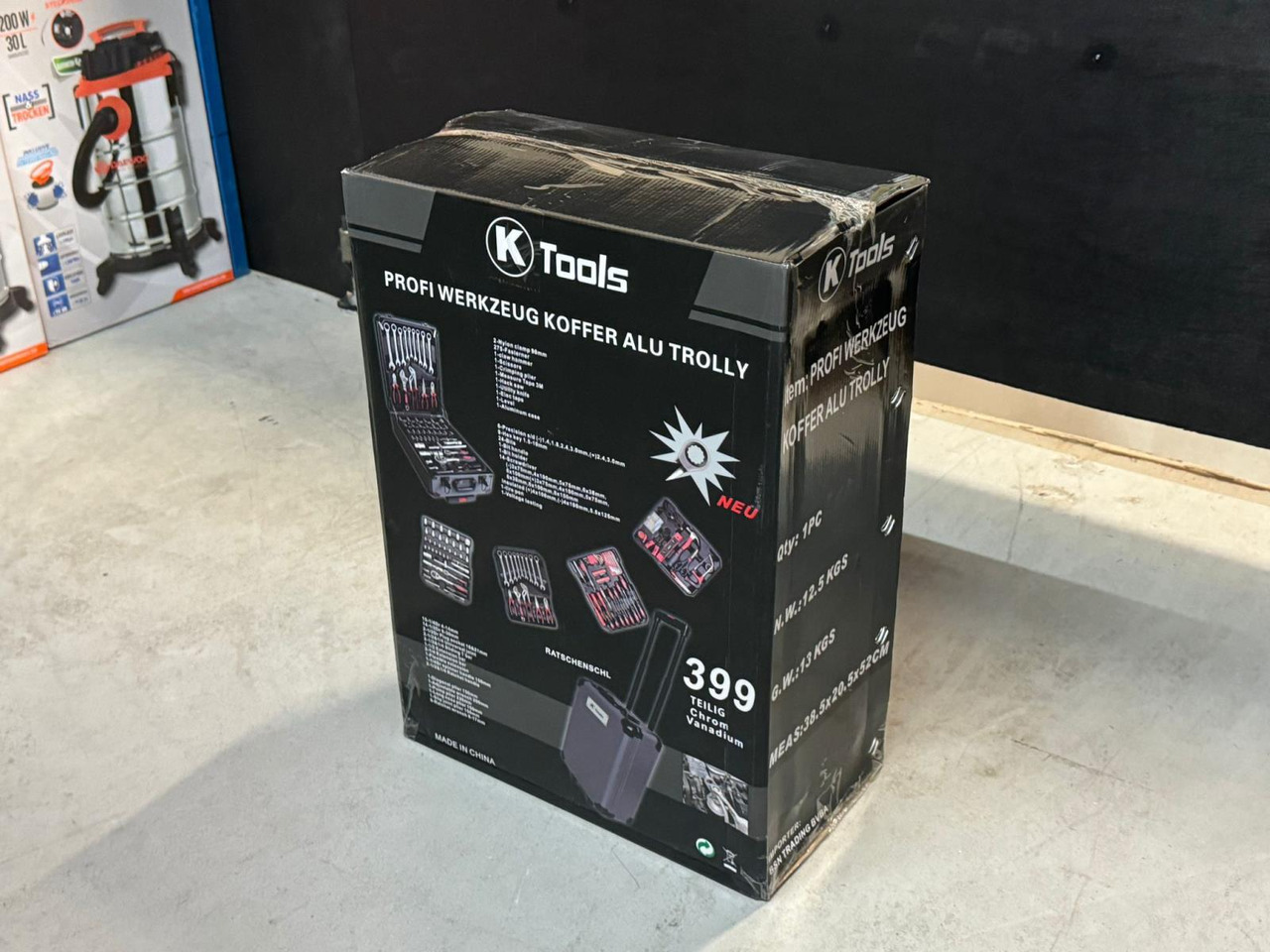 KTools gereedschapskoffer 399PCS - Garažo įranga: foto 2 KTools gereedschapskoffer 399PCS - Garažo įranga: foto 2