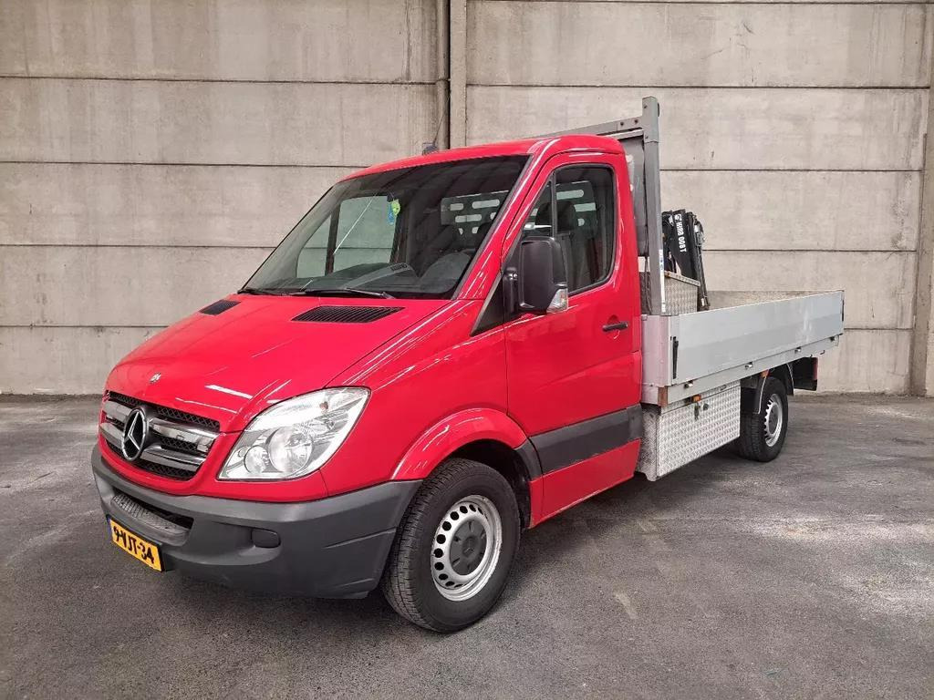 Mercedes-Benz Sprinter 313 2.2 CDI AUT Open laadbak met Hiab 008T kraan 9-VJT-34 213.086 km - Bortinis automobilis: foto 1 Mercedes-Benz Sprinter 313 2.2 CDI AUT Open laadbak met Hiab 008T kraan 9-VJT-34 213.086 km - Bortinis automobilis: foto 1