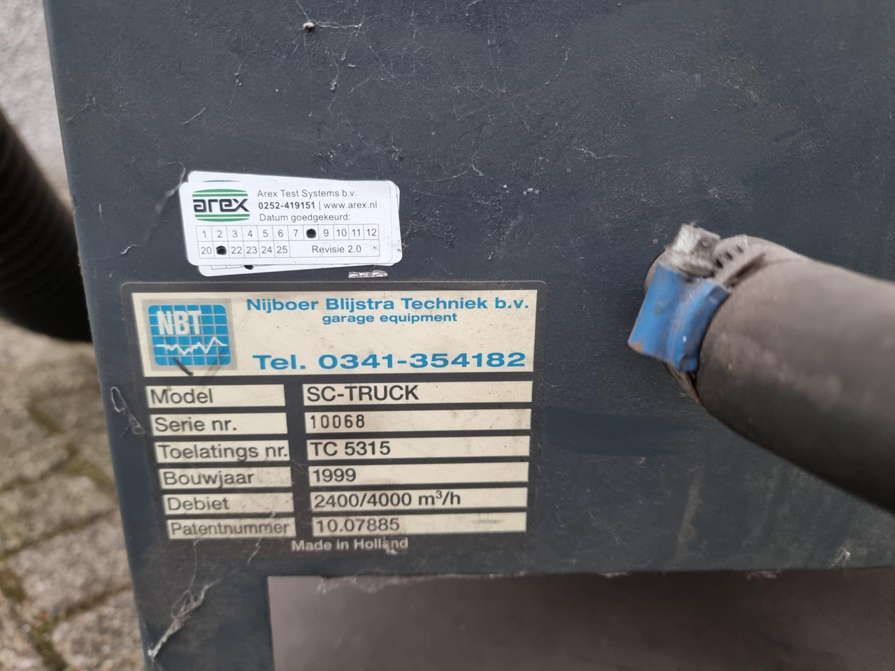 NBT SC-Truck Roetmeter met Slangen - Garažo įranga: foto 4 NBT SC-Truck Roetmeter met Slangen - Garažo įranga: foto 4