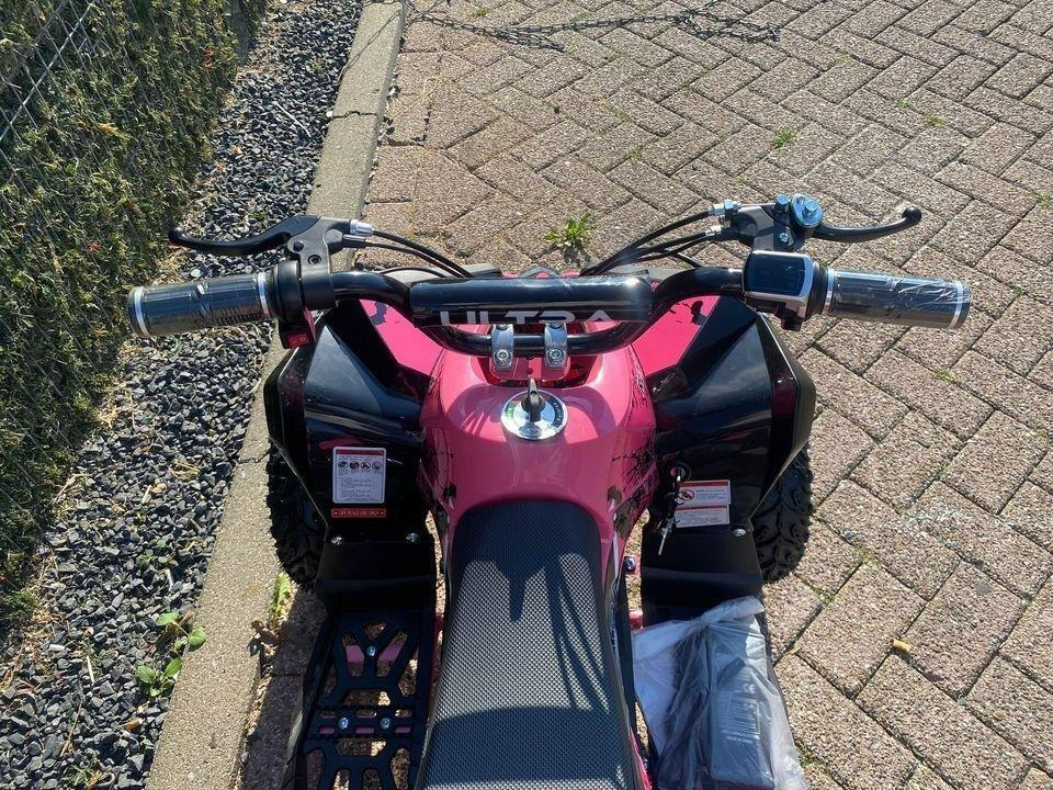 UltraMotocross 1000W Quad roze - Keturratis: foto 4 UltraMotocross 1000W Quad roze - Keturratis: foto 4