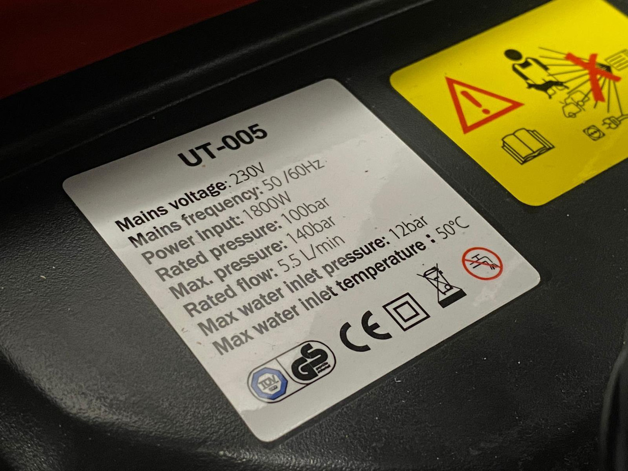 UltraToolz 1800W Hogedrukreiniger - Valymo įranga: foto 4 UltraToolz 1800W Hogedrukreiniger - Valymo įranga: foto 4