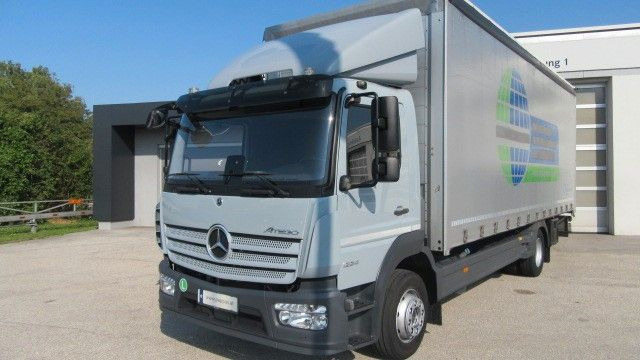 Mercedes-Benz 1224L Pr.LBW 2 to. langes Blatt, Tacho 4.1 - Tentinis sunkvežimis: foto 1 Mercedes-Benz 1224L Pr.LBW 2 to. langes Blatt, Tacho 4.1 - Tentinis sunkvežimis: foto 1