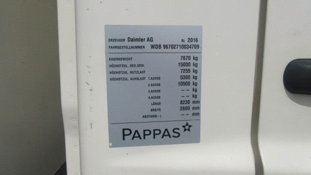 Mercedes-Benz Atego 1527L Tiefkühler, LBW,... - Refrižeratorius sunkvežimis: foto 4 Mercedes-Benz Atego 1527L Tiefkühler, LBW,... - Refrižeratorius sunkvežimis: foto 4