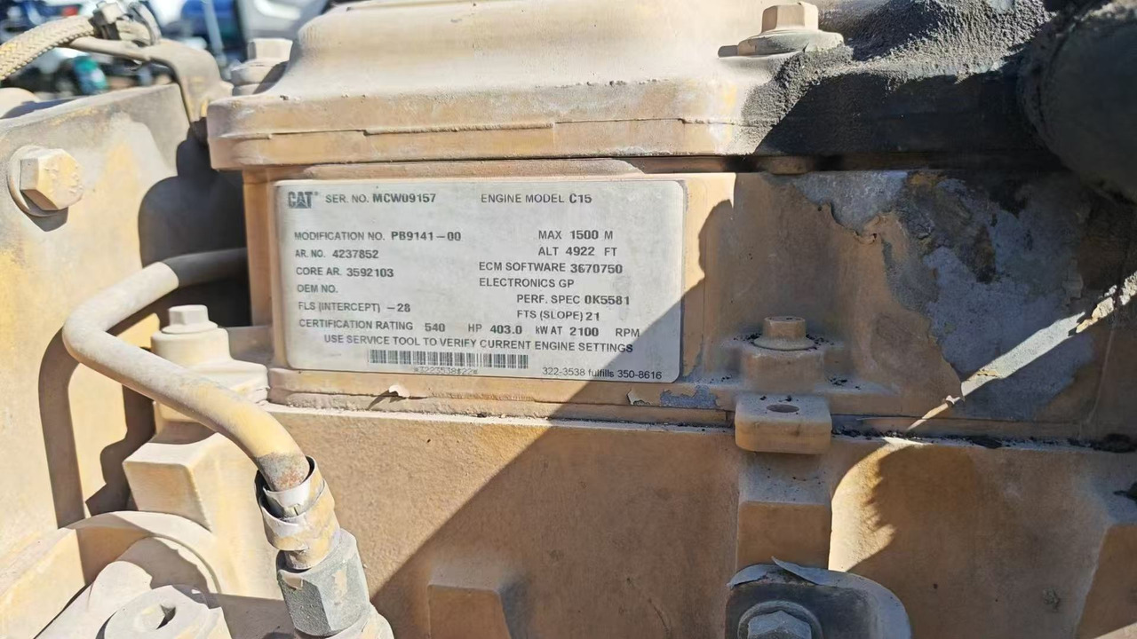 CATPILLAR C15 - Variklis - Statybinė technika: foto 3 CATPILLAR C15 - Variklis - Statybinė technika: foto 3