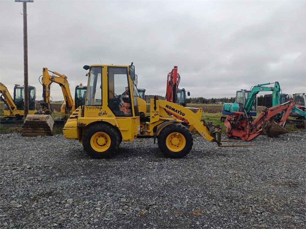 Komatsu WB70A Pyöräkuormaaja - Ratinis krautuvas: foto 5 Komatsu WB70A Pyöräkuormaaja - Ratinis krautuvas: foto 5