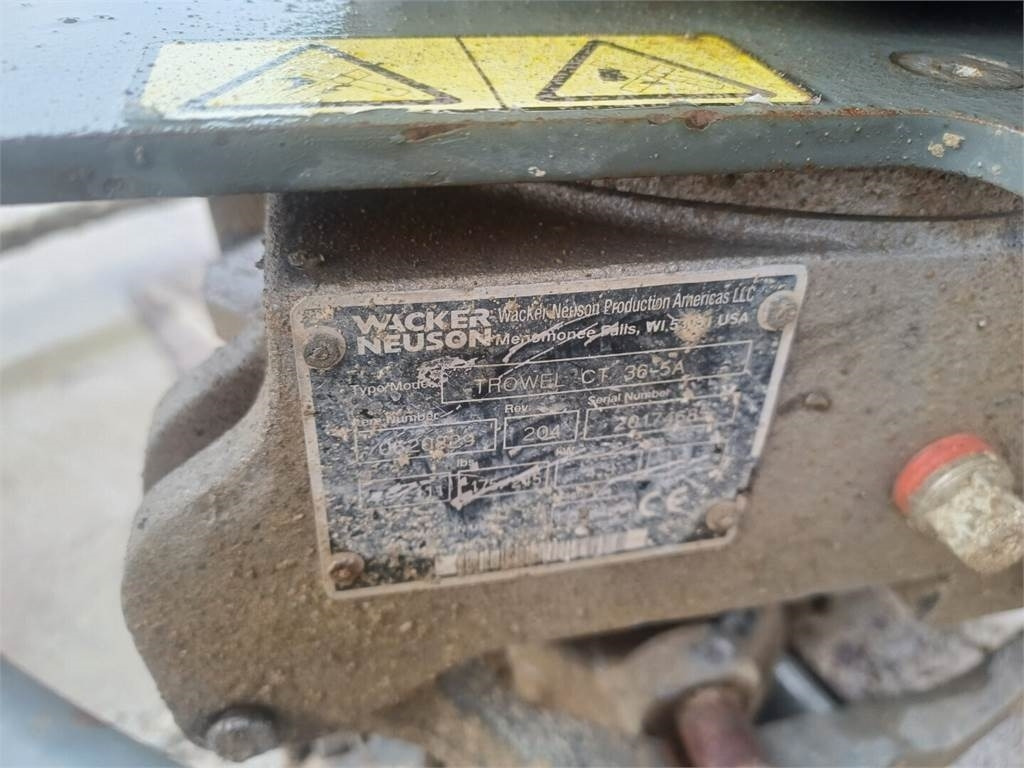 Wacker Neuson Trowel ct36-5a betonihierrin - Betono glaistyklė: foto 4 Wacker Neuson Trowel ct36-5a betonihierrin - Betono glaistyklė: foto 4