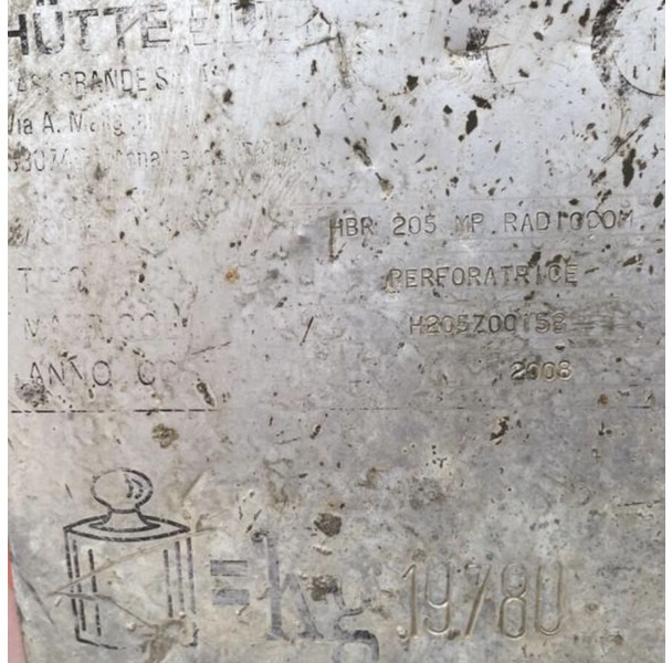 Hütte HBR 205 - Gręžimo mašina: foto 4 Hütte HBR 205 - Gręžimo mašina: foto 4