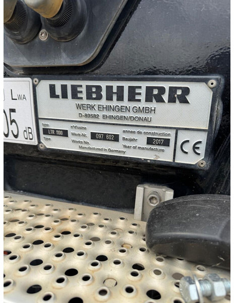 Liebherr LTR 1100 - Vikšrinis kranas: foto 3 Liebherr LTR 1100 - Vikšrinis kranas: foto 3