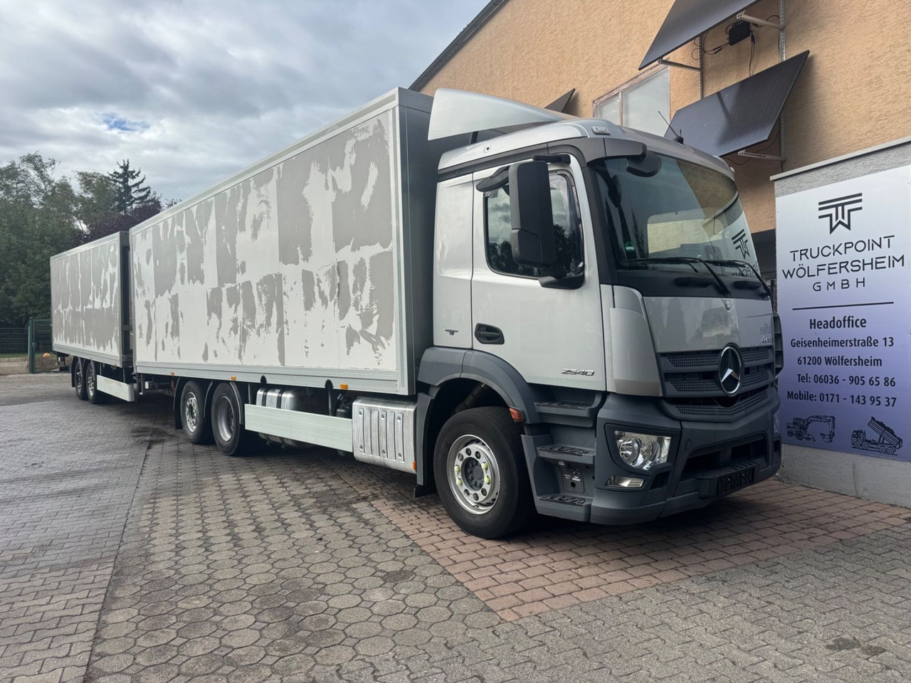 Mercedes-Benz Antos 2540/2xLBW/Kühlung-Defekt/5instock - Refrižeratorius sunkvežimis: foto 1 Mercedes-Benz Antos 2540/2xLBW/Kühlung-Defekt/5instock - Refrižeratorius sunkvežimis: foto 1