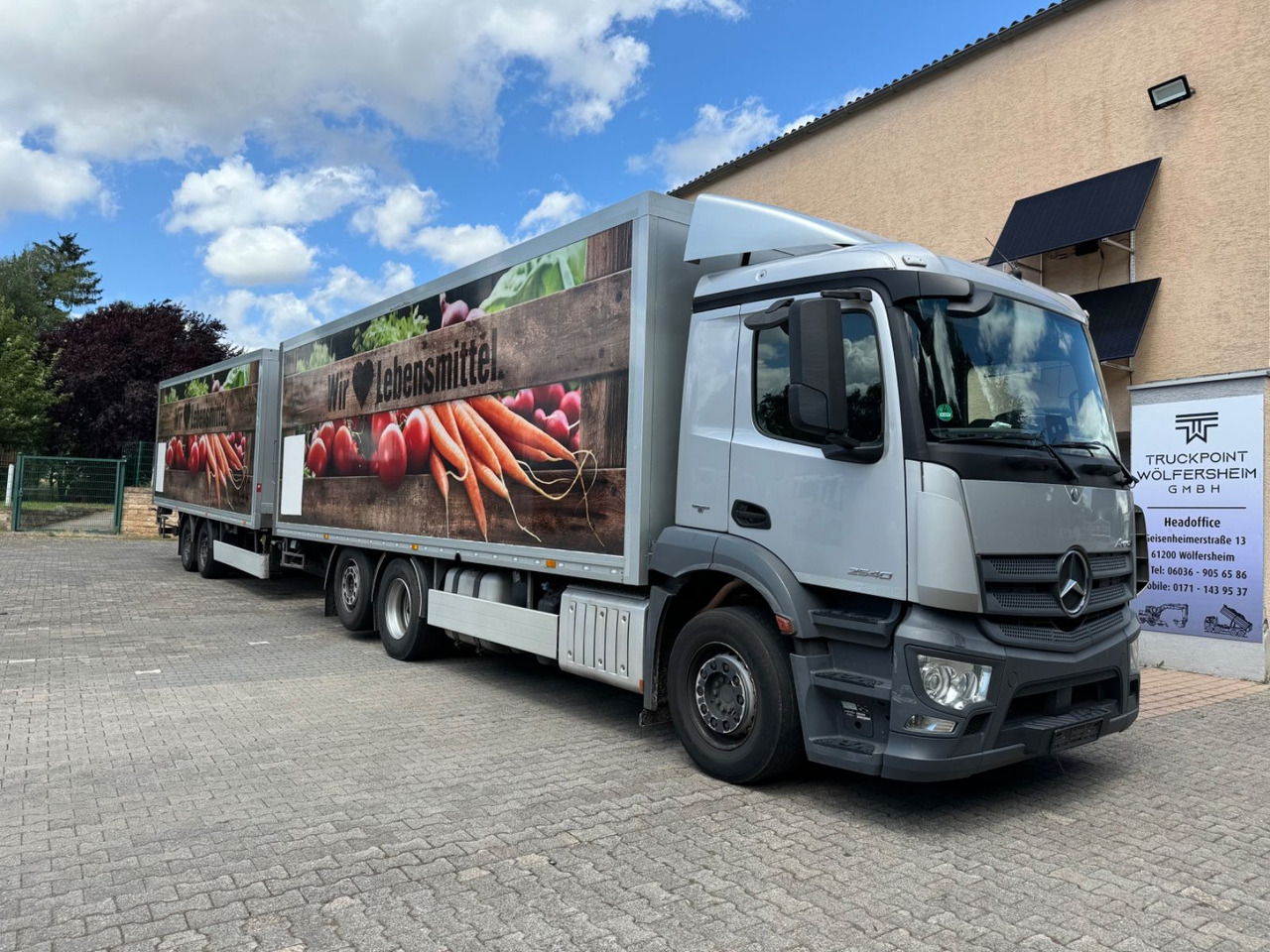 Mercedes-Benz Antos 2540/Durchladbar/2xLBW/Frigoblock/2instock - Refrižeratorius sunkvežimis: foto 1 Mercedes-Benz Antos 2540/Durchladbar/2xLBW/Frigoblock/2instock - Refrižeratorius sunkvežimis: foto 1