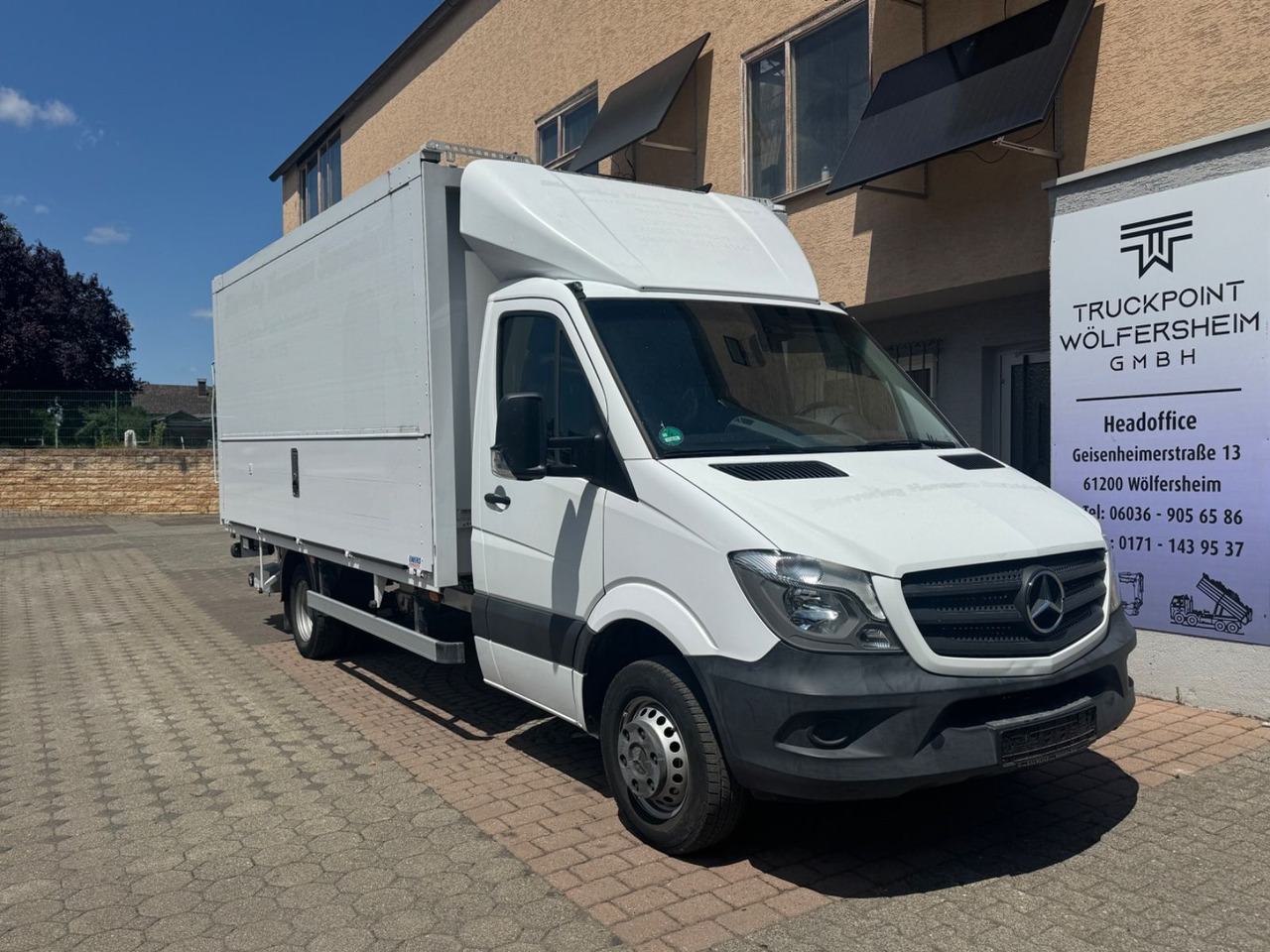 Mercedes-Benz Sprinter 514/LBW/KLIMA/aus.1Hand/GT-Zertifikat - Gėrimų tiekimo sunkvežimis: foto 1 Mercedes-Benz Sprinter 514/LBW/KLIMA/aus.1Hand/GT-Zertifikat - Gėrimų tiekimo sunkvežimis: foto 1