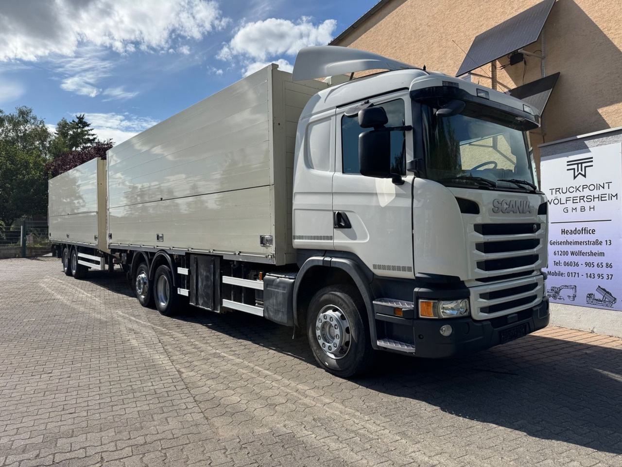 Scania G410/Lenk-Lift/2xLBW/inkl. Anhänger/Tüv-neu - Gėrimų tiekimo sunkvežimis: foto 1 Scania G410/Lenk-Lift/2xLBW/inkl. Anhänger/Tüv-neu - Gėrimų tiekimo sunkvežimis: foto 1