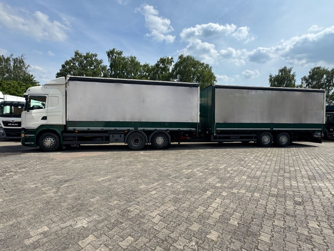 Scania R450/Kupplungspedal/6x2/2xBett/Top-Zustand! - Tentinis sunkvežimis: foto 2 Scania R450/Kupplungspedal/6x2/2xBett/Top-Zustand! - Tentinis sunkvežimis: foto 2