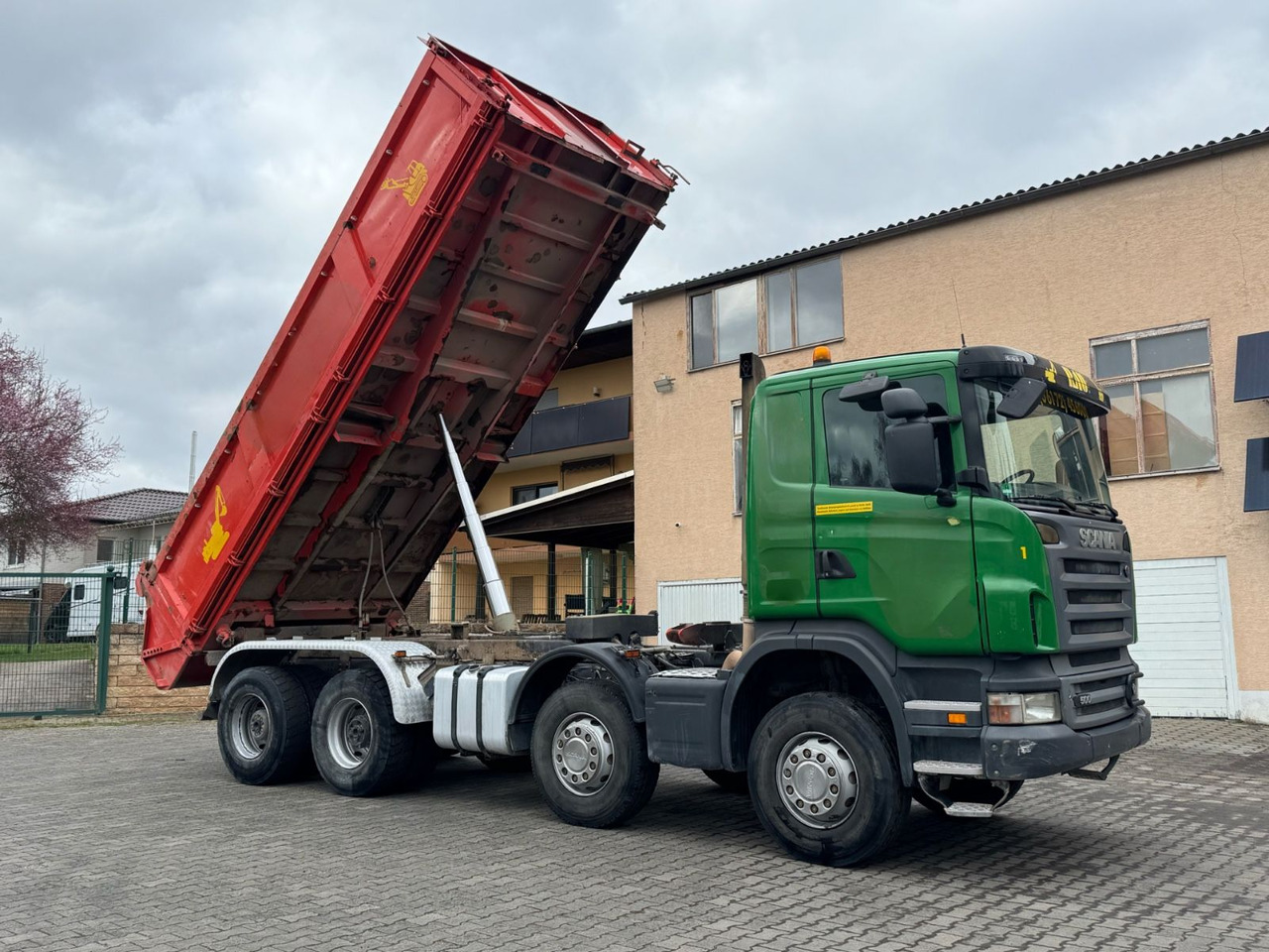 Scania R500/V8/BB/KLIMA/8x4/Dautel/Top-Zustand! - Savivartis sunkvežimis: foto 4 Scania R500/V8/BB/KLIMA/8x4/Dautel/Top-Zustand! - Savivartis sunkvežimis: foto 4