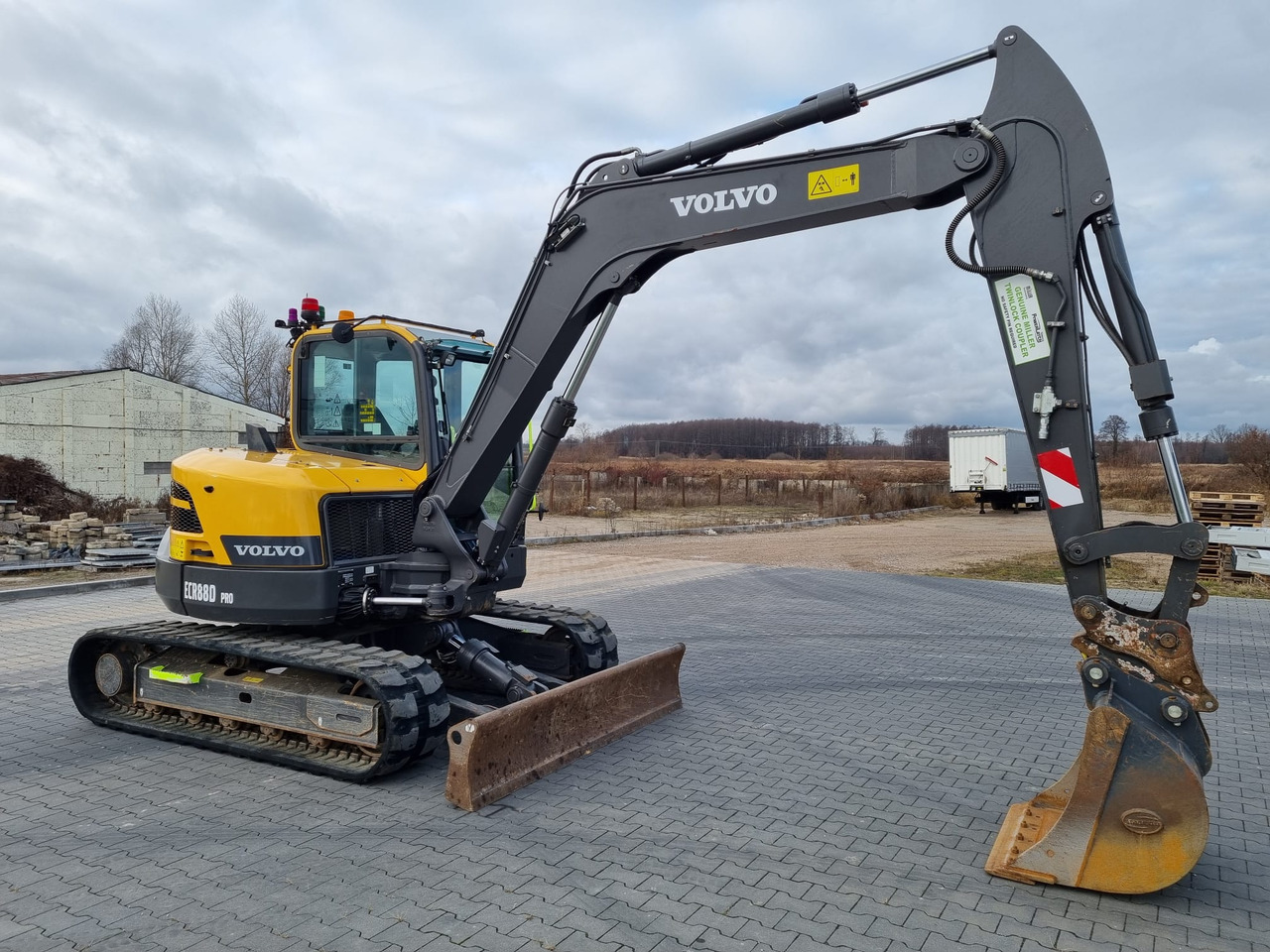 VOLVO ECR 88D PRO - Vikšrinis ekskavatorius: foto 4 VOLVO ECR 88D PRO - Vikšrinis ekskavatorius: foto 4