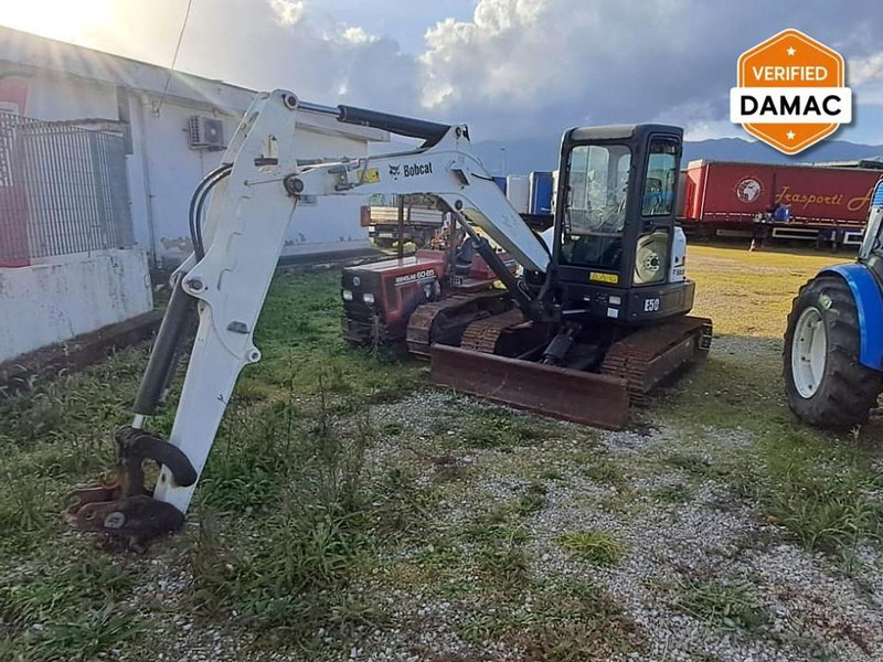 Bobcat E50 - Mini ekskavatorius: foto 1 Bobcat E50 - Mini ekskavatorius: foto 1