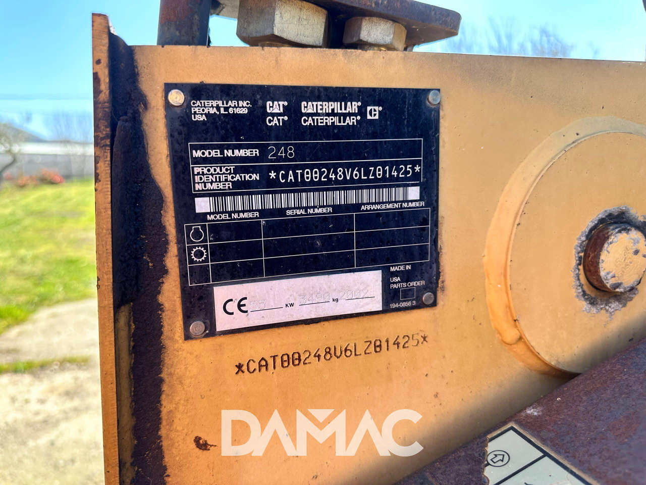 CAT 248 - Mini krautuvas: foto 5 CAT 248 - Mini krautuvas: foto 5