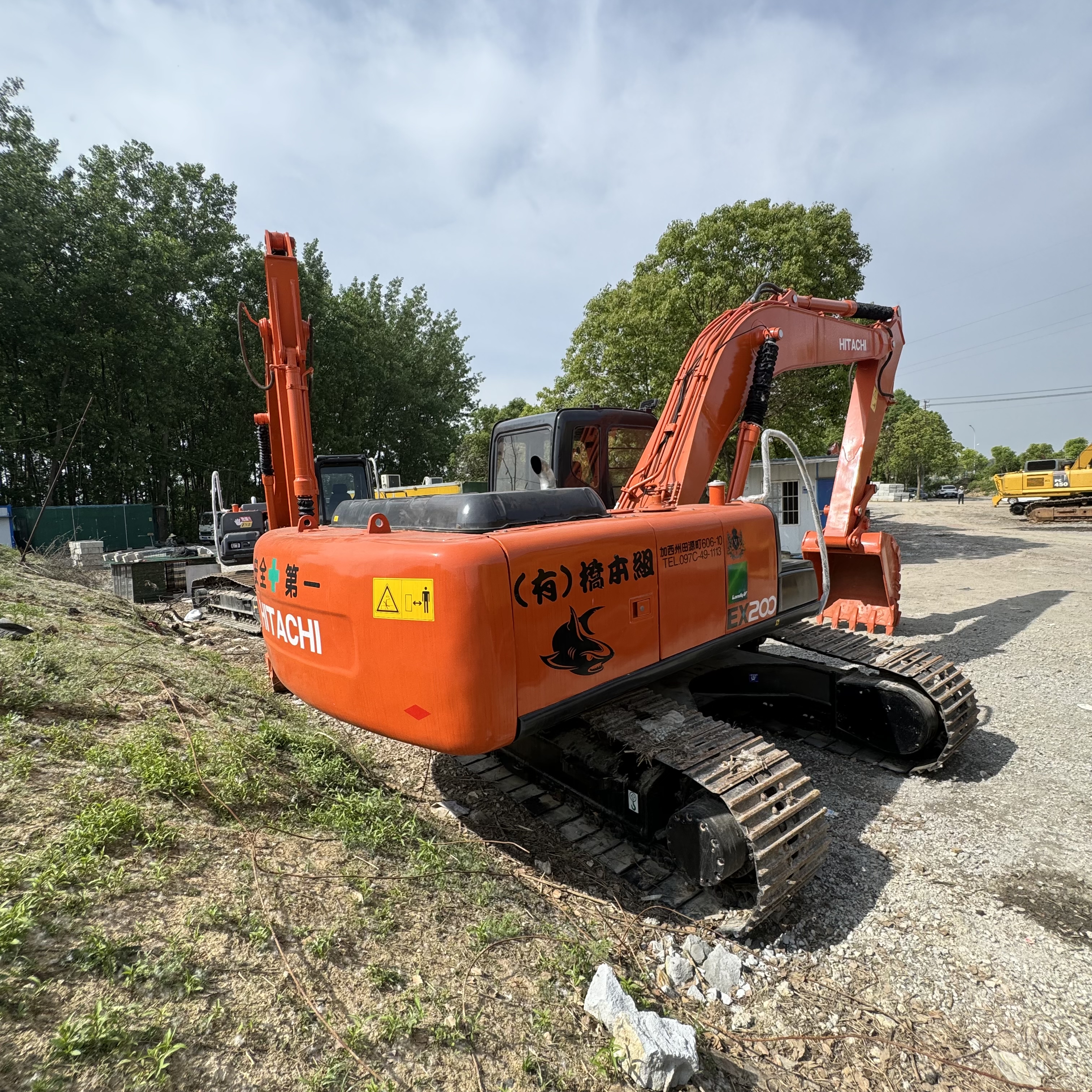 HITACHI ZX200 - Vikšrinis ekskavatorius: foto 4 HITACHI ZX200 - Vikšrinis ekskavatorius: foto 4