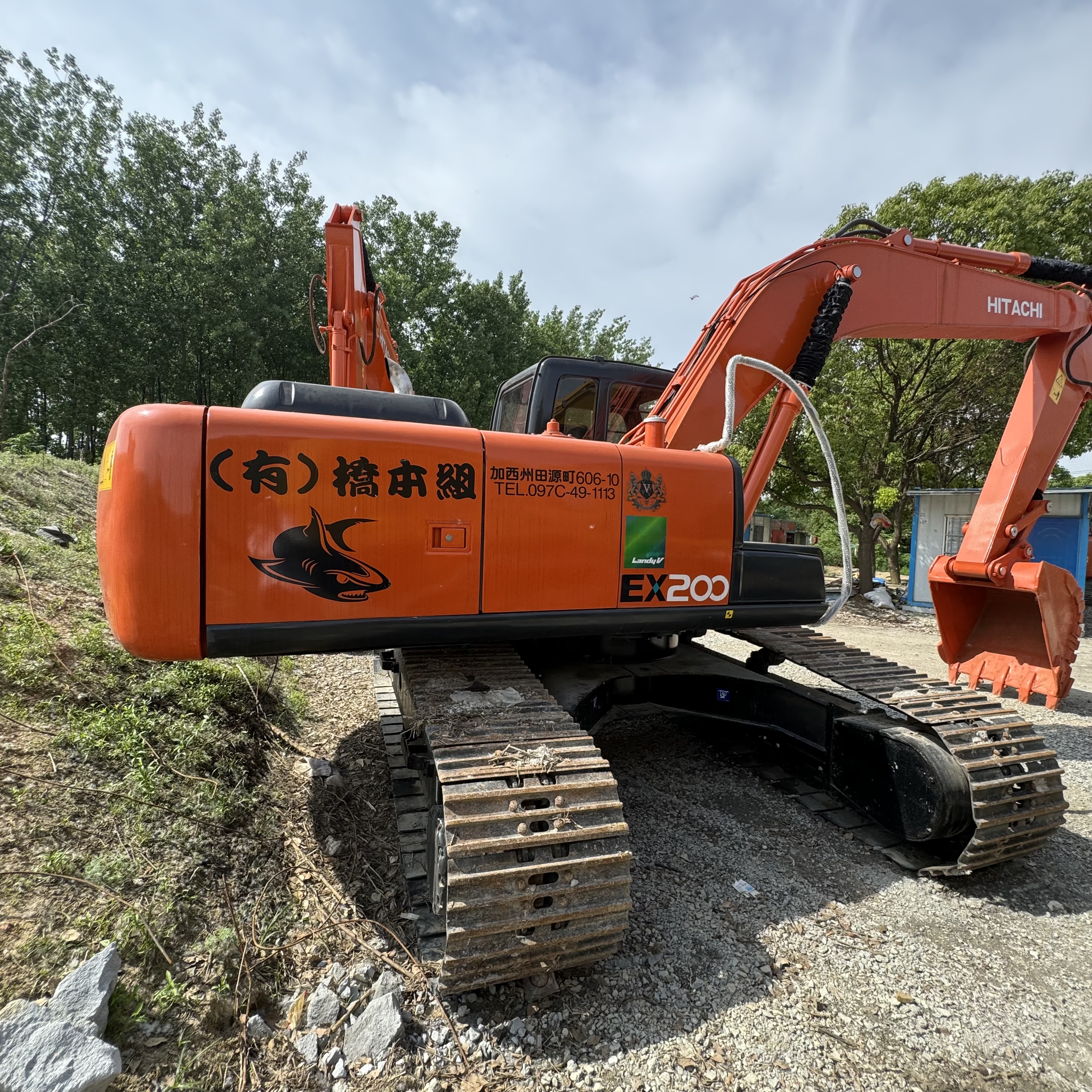 HITACHI ZX200 - Vikšrinis ekskavatorius: foto 2 HITACHI ZX200 - Vikšrinis ekskavatorius: foto 2
