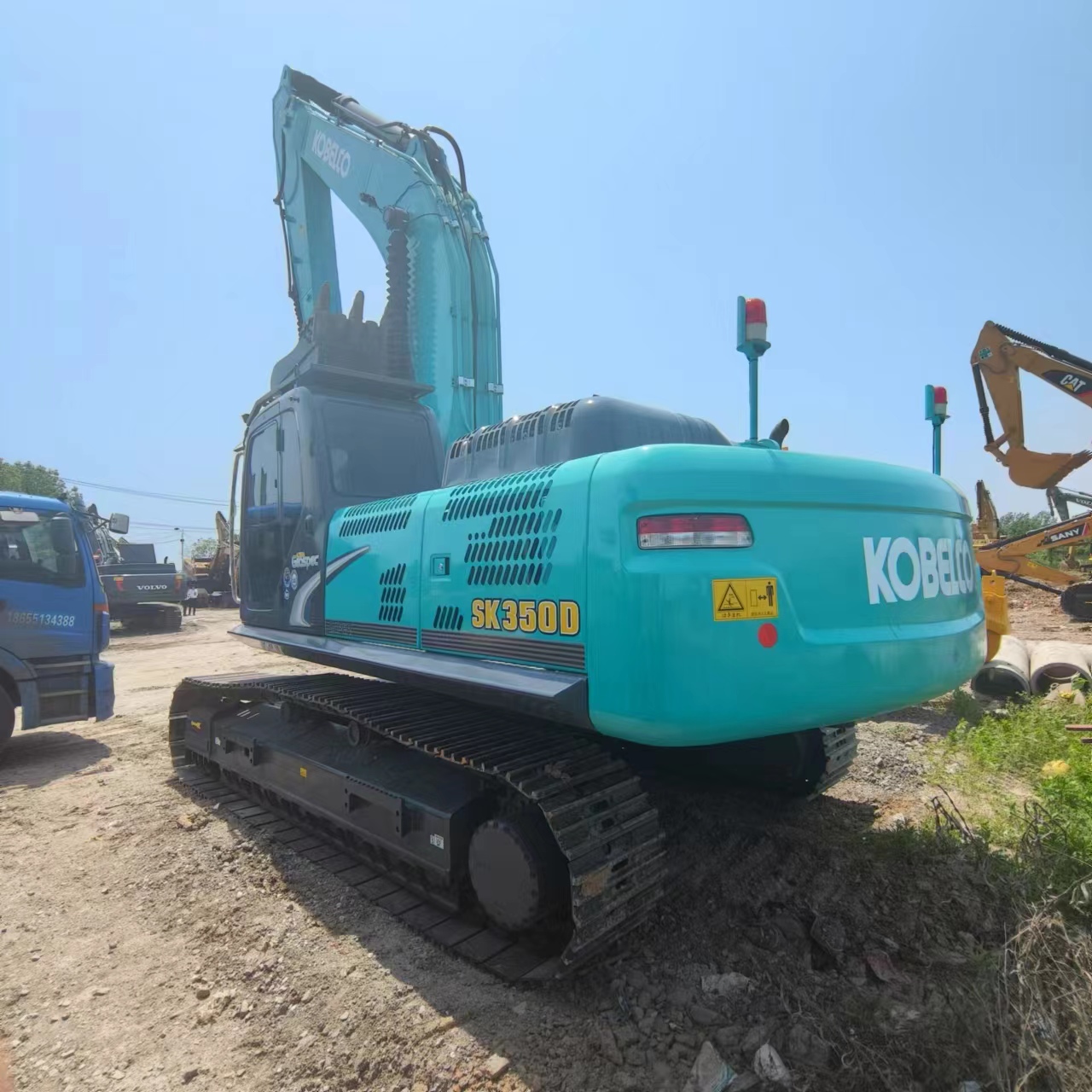 Vikšrinis ekskavatorius KOBELCO SK350: foto 9
