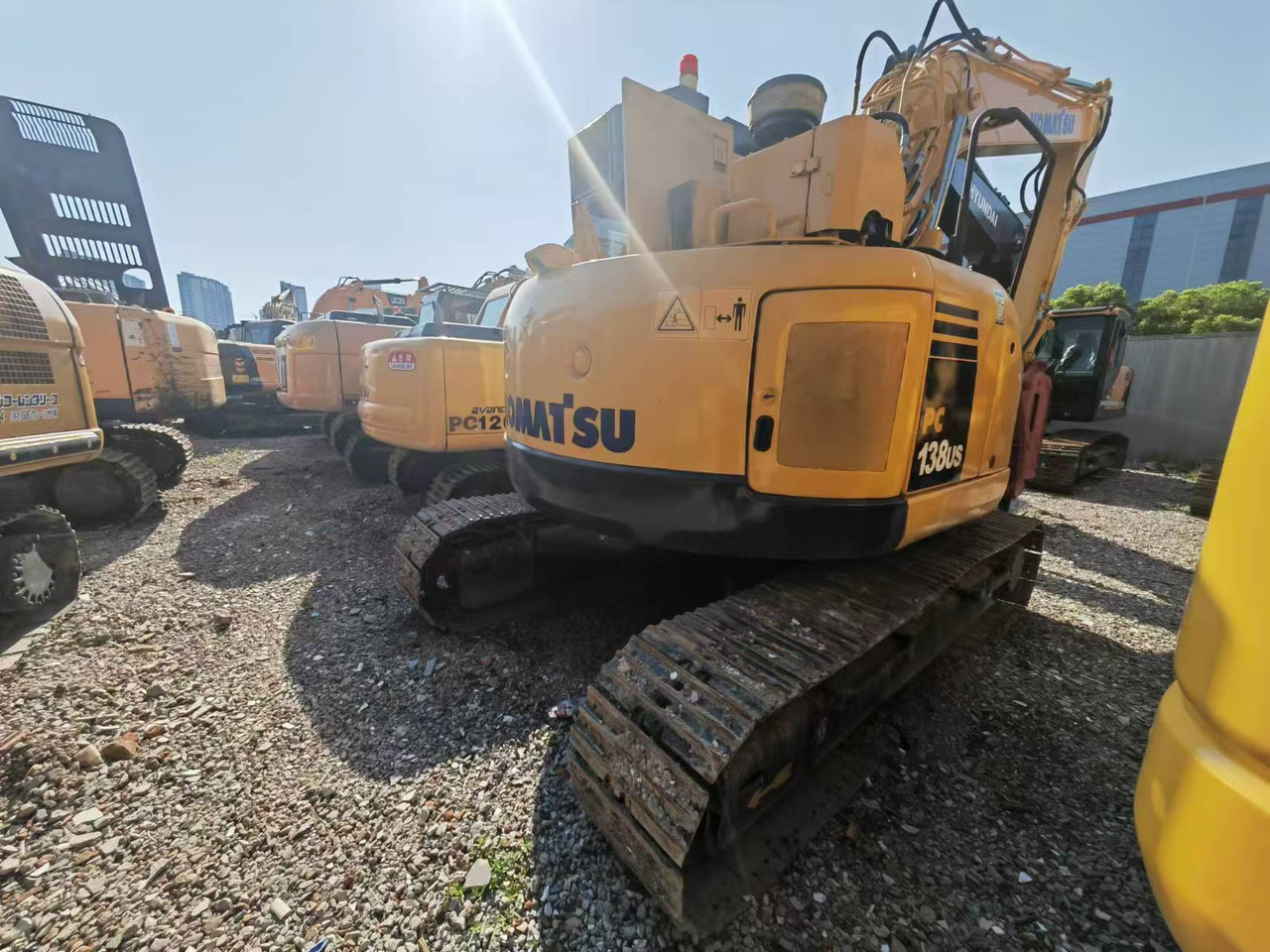 KOMATSU PC138US - Vikšrinis ekskavatorius: foto 4 KOMATSU PC138US - Vikšrinis ekskavatorius: foto 4