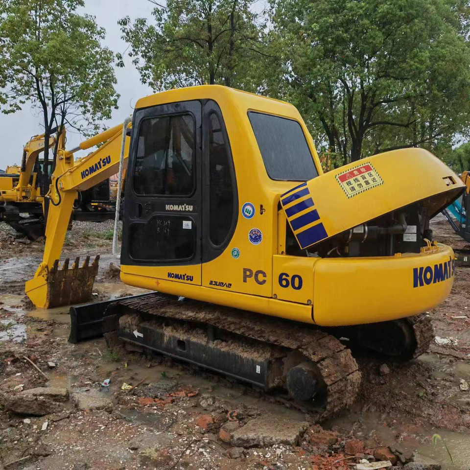KOMATSU PC60-7 - Vikšrinis ekskavatorius: foto 5 KOMATSU PC60-7 - Vikšrinis ekskavatorius: foto 5