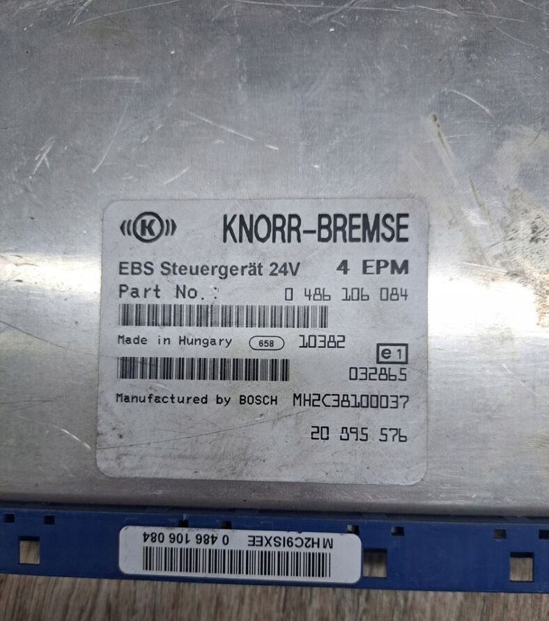 Knorr-Bremse Renault PREMIUM MAGNUM DXI - Valdymo blokas - Sunkvežimis: foto 2 Knorr-Bremse Renault PREMIUM MAGNUM DXI - Valdymo blokas - Sunkvežimis: foto 2