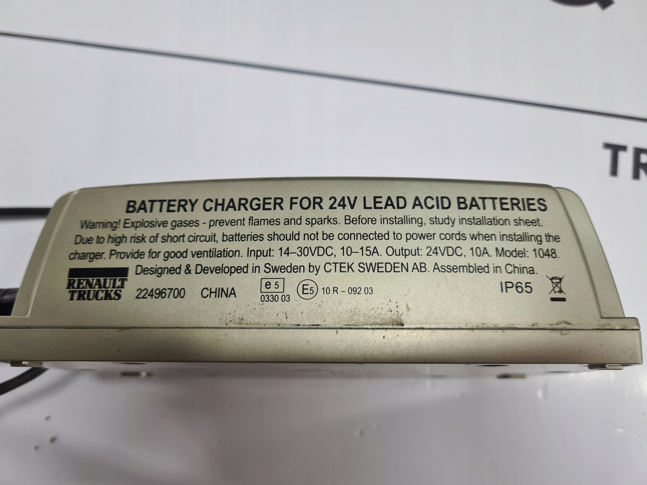 RENAULT REGULATOR NAPIĘCIA AKUMULATORA RENAULT GAMA RANGE T EVO - Elektros sistema - Sunkvežimis: foto 4 RENAULT REGULATOR NAPIĘCIA AKUMULATORA RENAULT GAMA RANGE T EVO - Elektros sistema - Sunkvežimis: foto 4