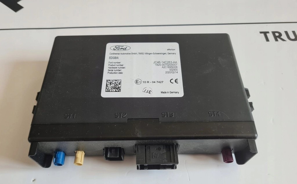 STEROWNIK KOMPUTER EDGBA FORD F-MAX 500 TRUCKS EURO 6 JC46 - 14C263 - AA - Valdymo blokas: foto 2 STEROWNIK KOMPUTER EDGBA FORD F-MAX 500 TRUCKS EURO 6 JC46 - 14C263 - AA - Valdymo blokas: foto 2
