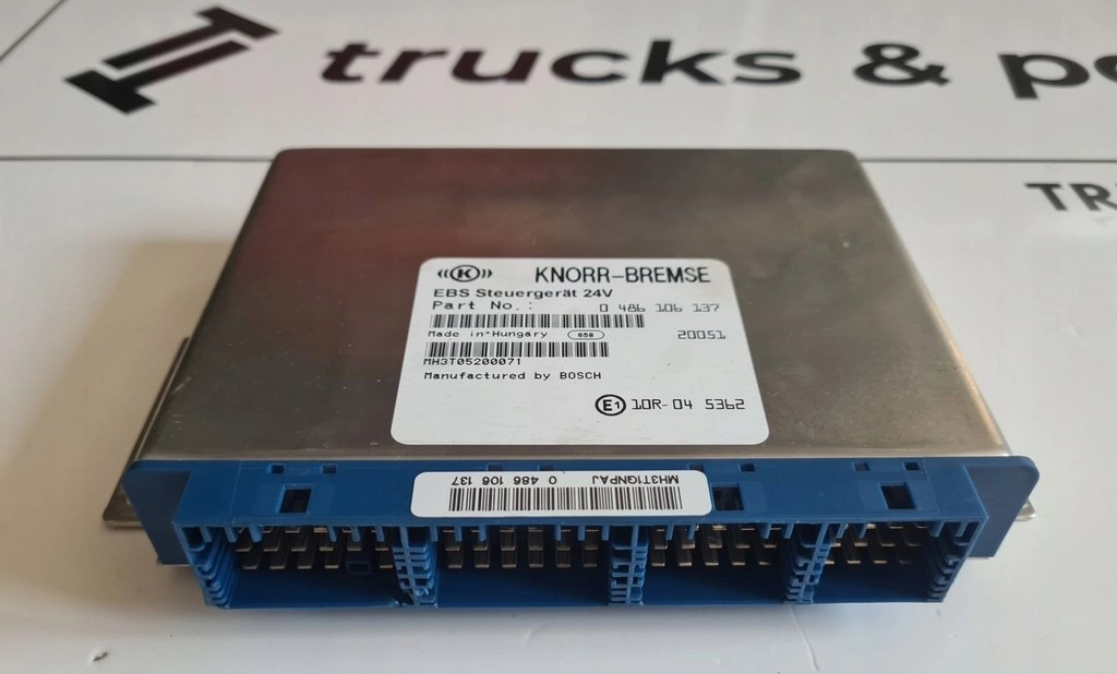 STEROWNIK KOMPUTER KASETA EBS FORD F-MAX 500 TRUCKS EURO 6 0486106137 MH3T05200071 - Valdymo blokas: foto 3 STEROWNIK KOMPUTER KASETA EBS FORD F-MAX 500 TRUCKS EURO 6 0486106137 MH3T05200071 - Valdymo blokas: foto 3