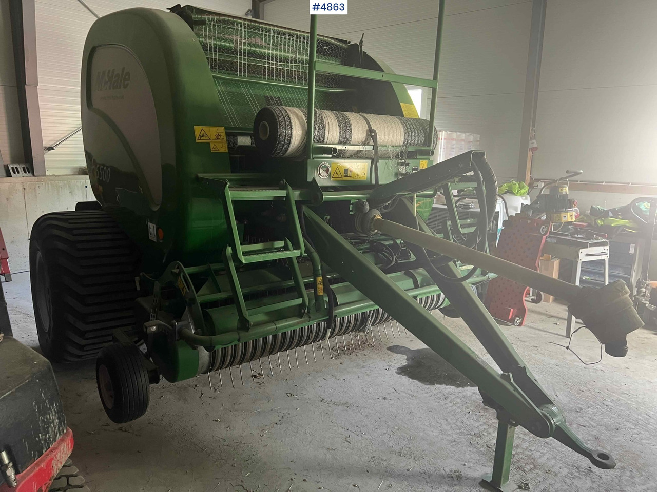 016 Mchale f5500 round baler - Ruloninis presas: foto 5 016 Mchale f5500 round baler - Ruloninis presas: foto 5