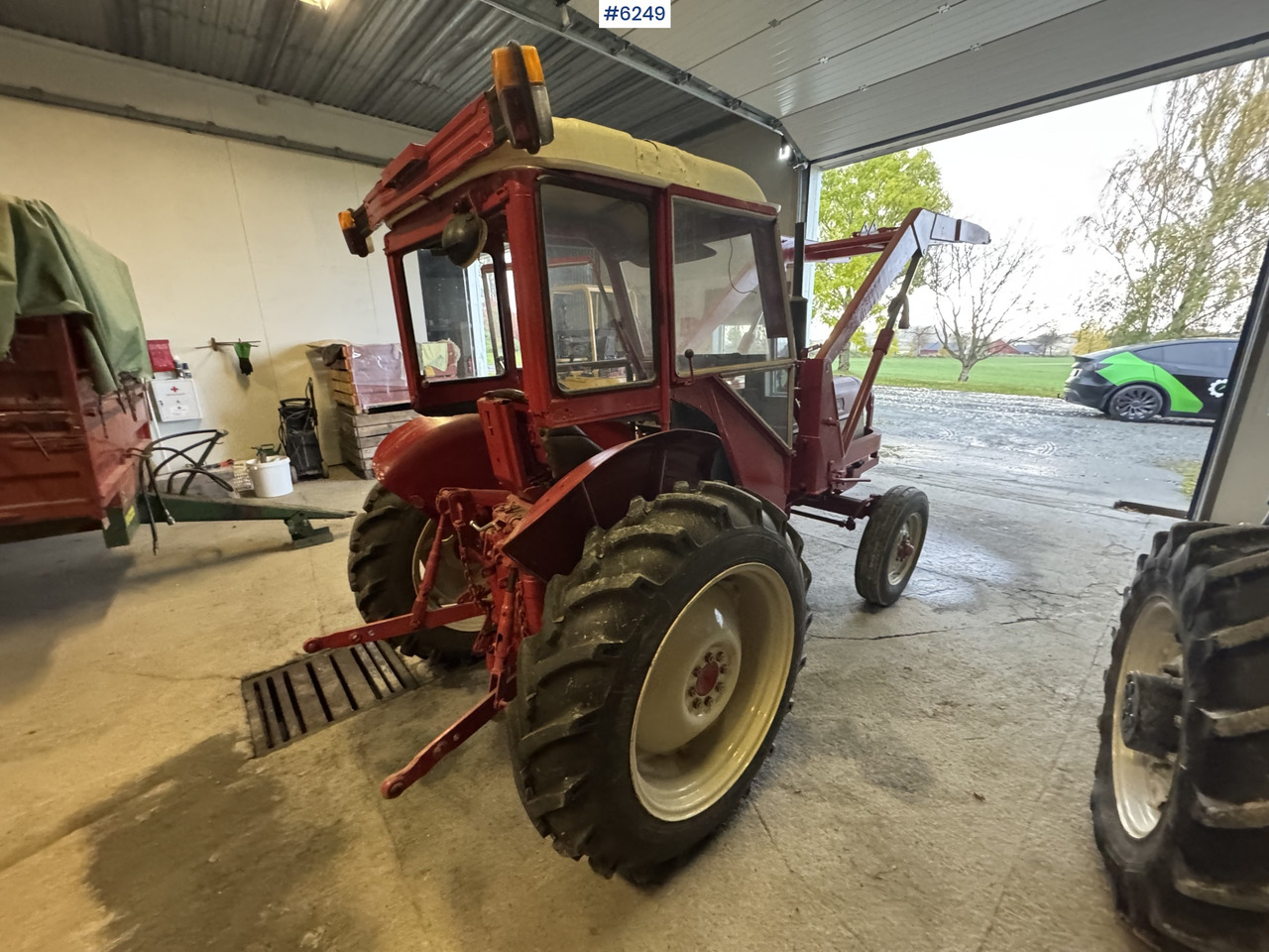 Traktorius 1973 International 444 w/ Bjørnerud loader and bucket. WATCH VIDEO: foto 7