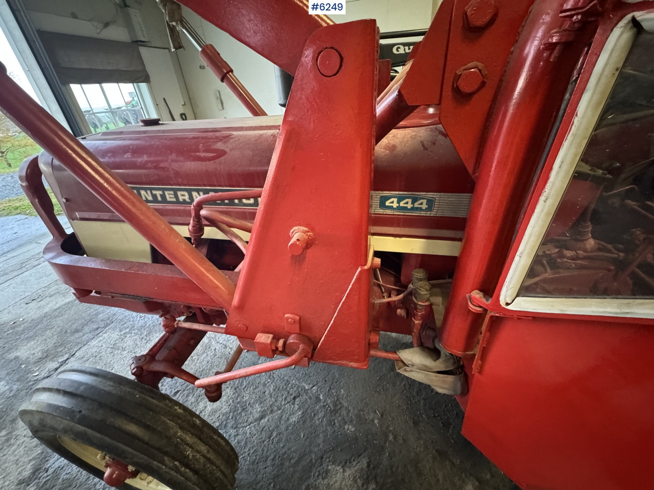 Traktorius 1973 International 444 w/ Bjørnerud loader and bucket. WATCH VIDEO: foto 14