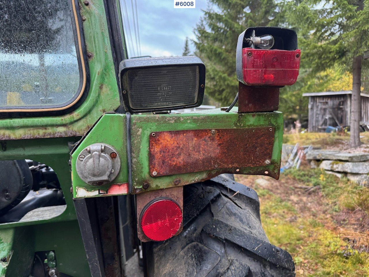 Traktorius 1977 John Deere 2030 w/ front loader, bucket and chains.: foto 9