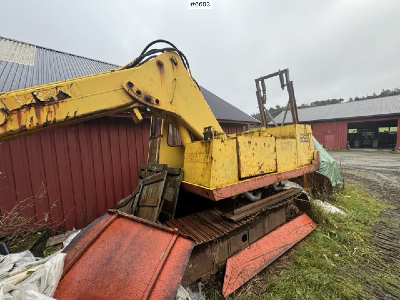 1978 Brøyt X20T - Ekskavatorius: foto 3 1978 Brøyt X20T - Ekskavatorius: foto 3