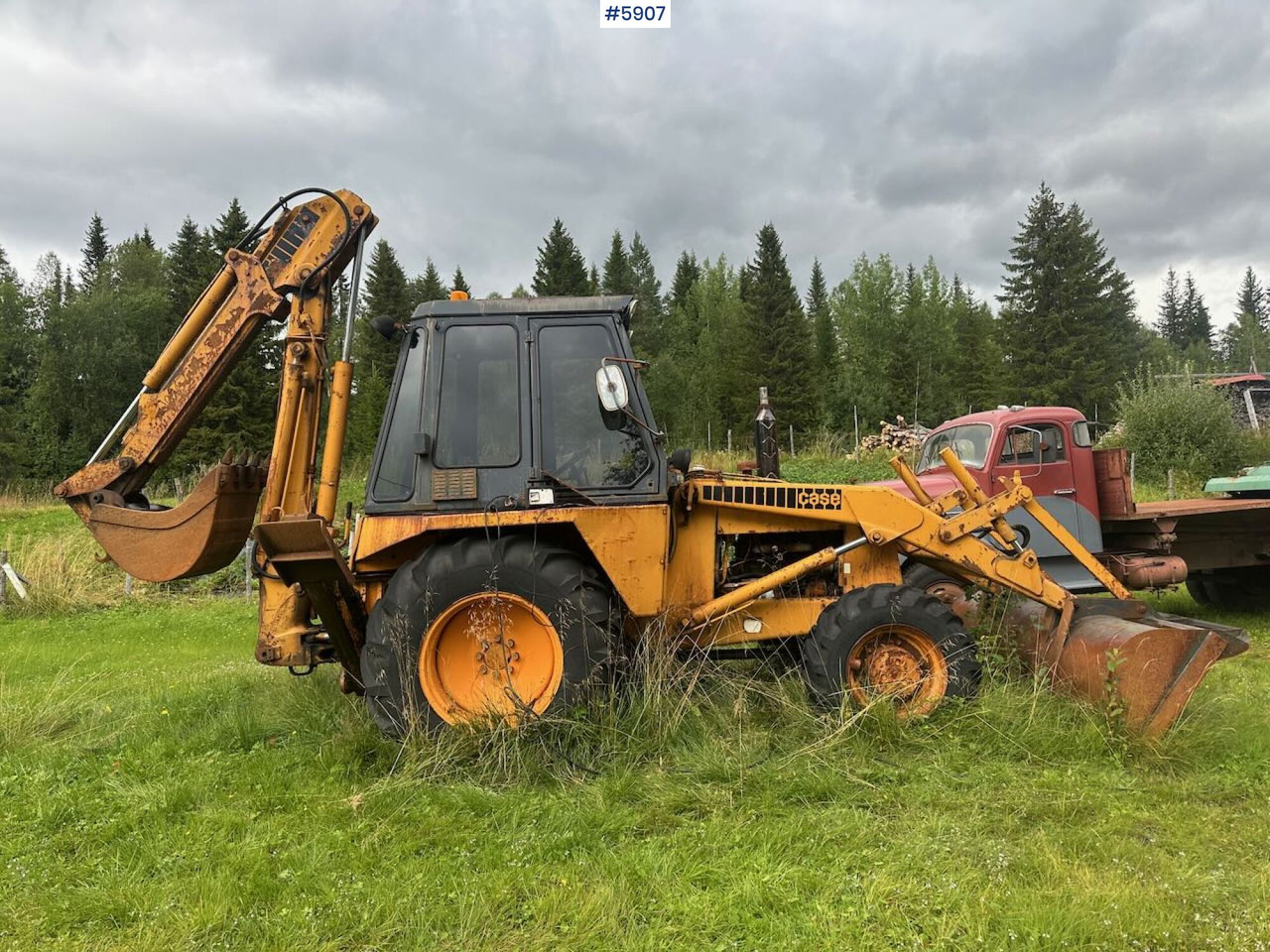 1979 CASE 580 backhoe. REP.OBJECT. WATCH VIDEO. - Traktorius: foto 2 1979 CASE 580 backhoe. REP.OBJECT. WATCH VIDEO. - Traktorius: foto 2