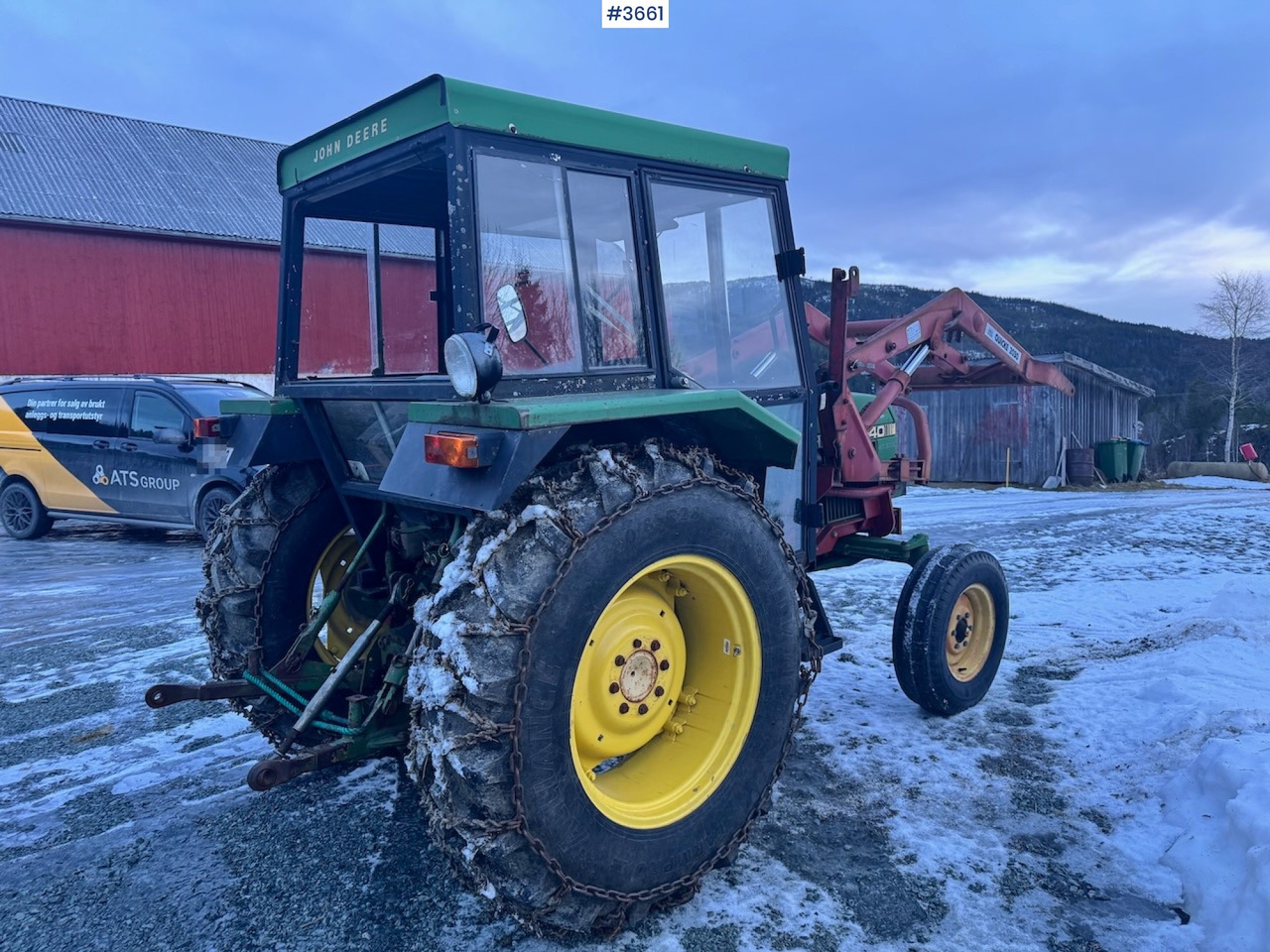 1980 John Deere 1140 Synchron w/ Front loader and bucket - Traktorius: foto 5 1980 John Deere 1140 Synchron w/ Front loader and bucket - Traktorius: foto 5
