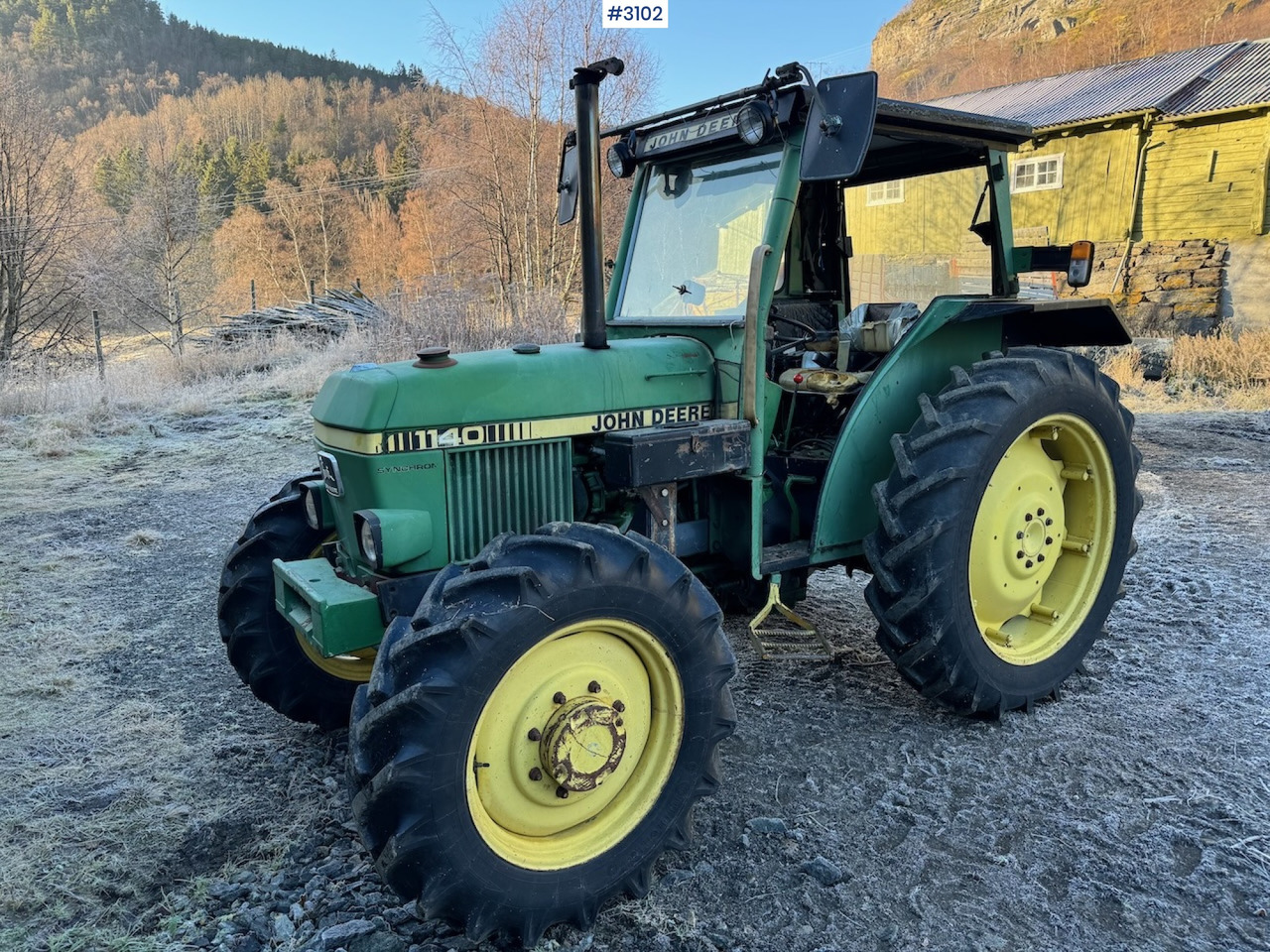 1981 John Deere 1140 Synchron with front loader - Traktorius: foto 3 1981 John Deere 1140 Synchron with front loader - Traktorius: foto 3
