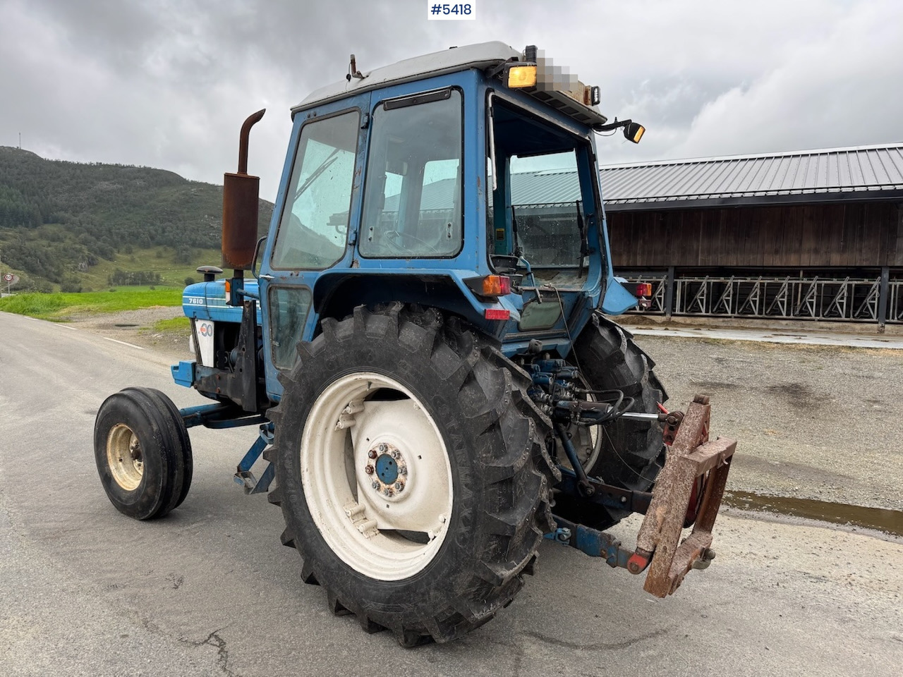 1982 Ford 7610 w/ front loader. - Traktorius: foto 3 1982 Ford 7610 w/ front loader. - Traktorius: foto 3