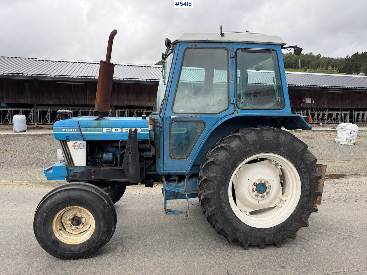 1982 Ford 7610 w/ front loader. - Traktorius: foto 2 1982 Ford 7610 w/ front loader. - Traktorius: foto 2