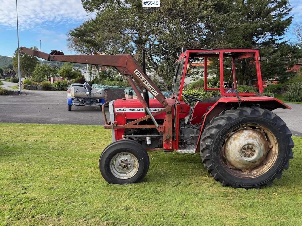 1982 Massey Ferguson 235 w/front loader. - Traktorius: foto 4 1982 Massey Ferguson 235 w/front loader. - Traktorius: foto 4