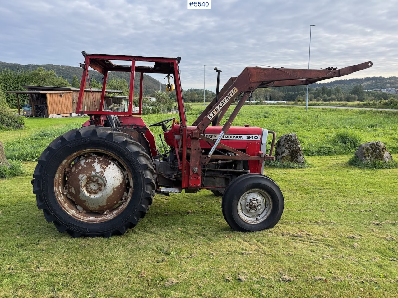 1982 Massey Ferguson 235 w/front loader. - Traktorius: foto 5 1982 Massey Ferguson 235 w/front loader. - Traktorius: foto 5