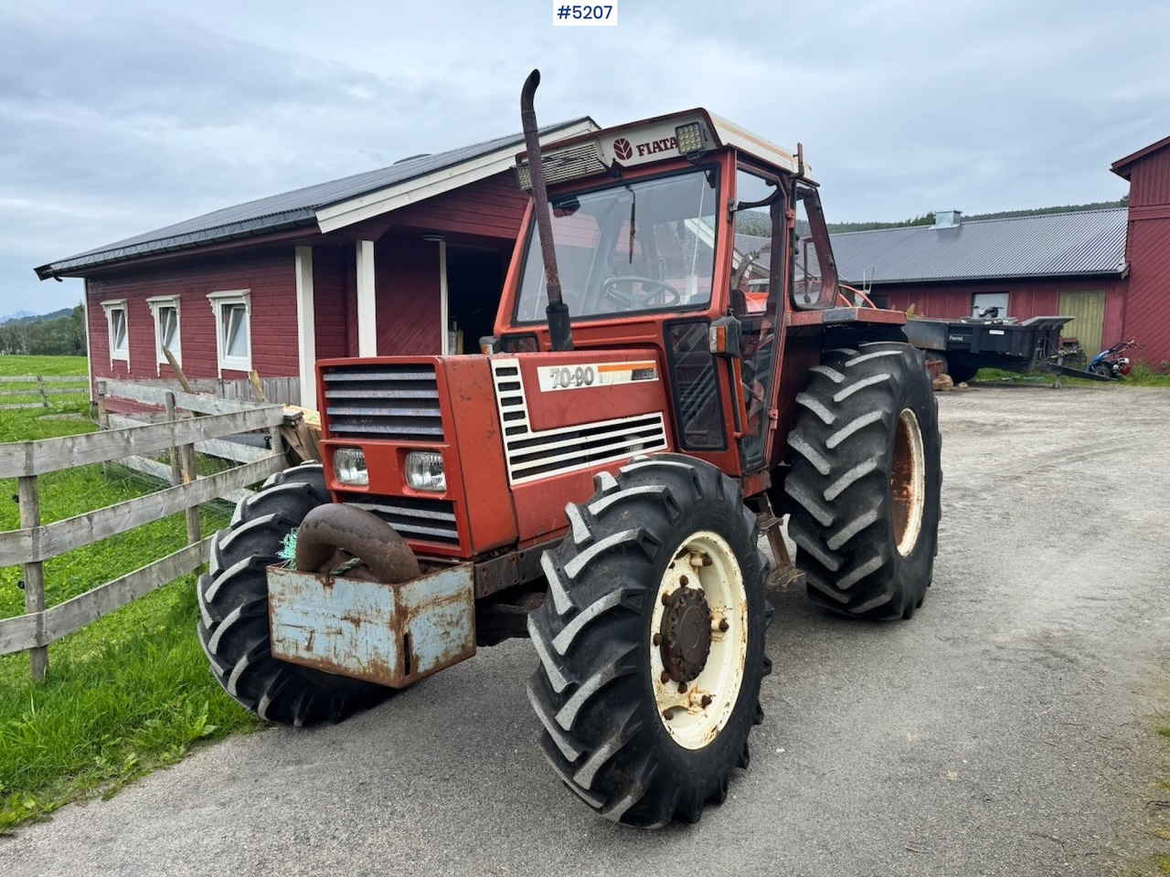 1984 Fiat 70-90DT 4x4 Tractor – New Clutch - Traktorius: foto 1 1984 Fiat 70-90DT 4x4 Tractor – New Clutch - Traktorius: foto 1