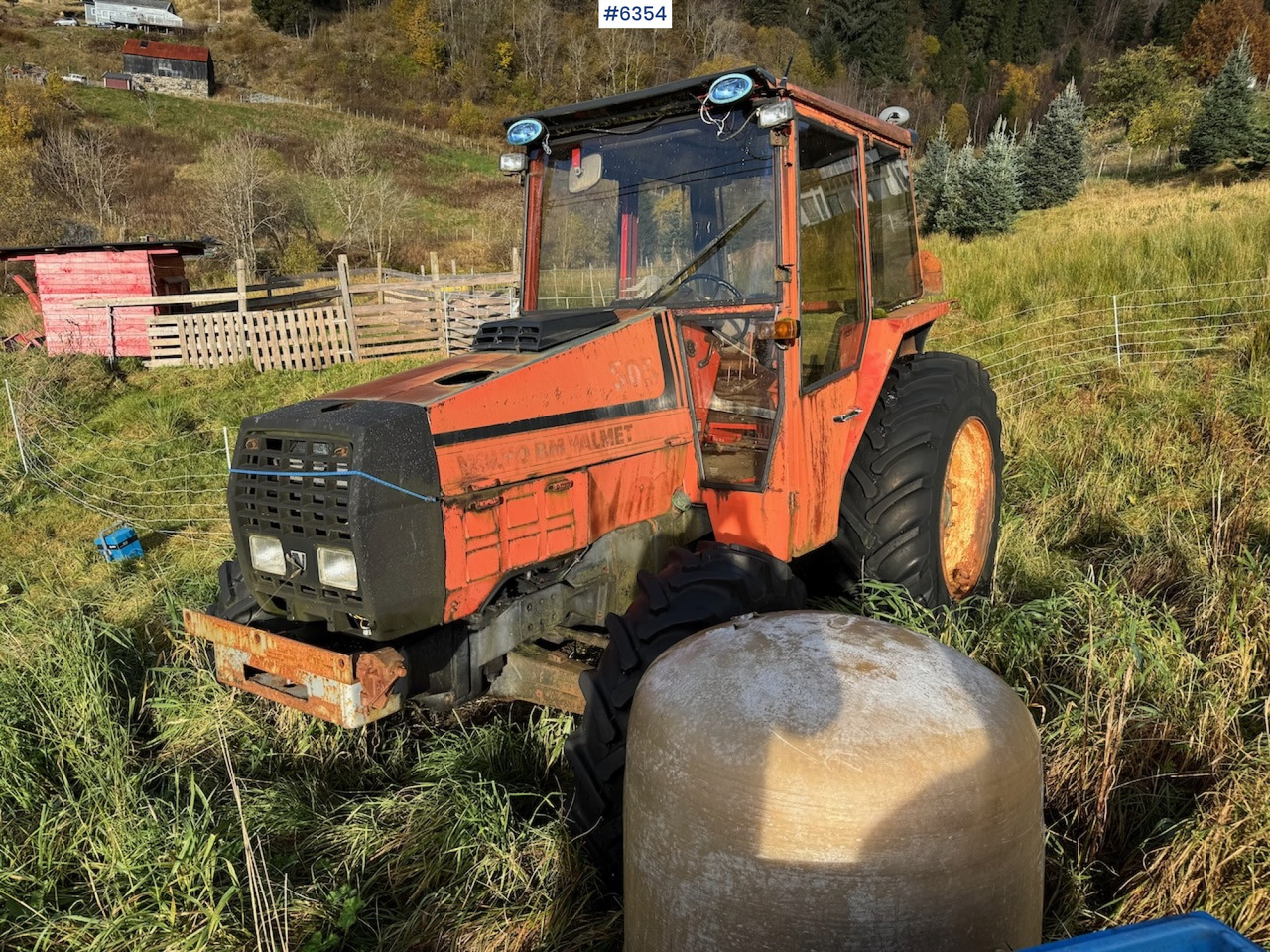 1984 Valmet 505 Turbo. - Traktorius: foto 2 1984 Valmet 505 Turbo. - Traktorius: foto 2