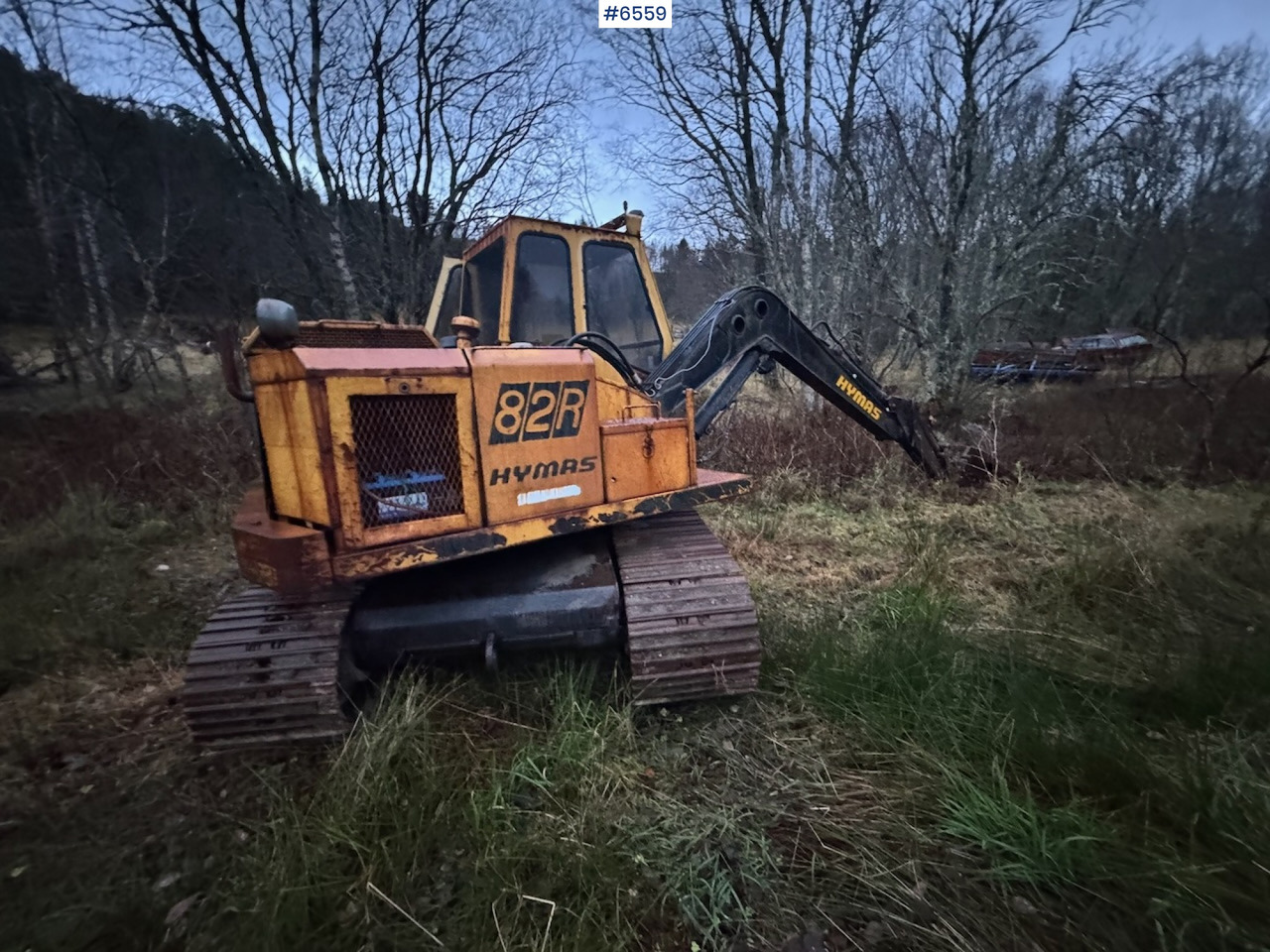 1985 Hymas 82R excavator w/ toothed bucket and narrow bucket! - Ekskavatorius: foto 5 1985 Hymas 82R excavator w/ toothed bucket and narrow bucket! - Ekskavatorius: foto 5